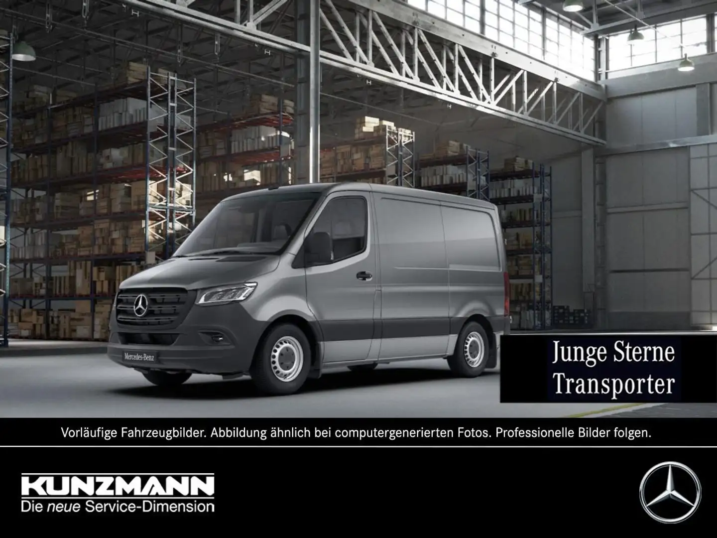 Mercedes-Benz Sprinter 317 CDI Kasten Kompakt Standhzg Kamera Gris - 1