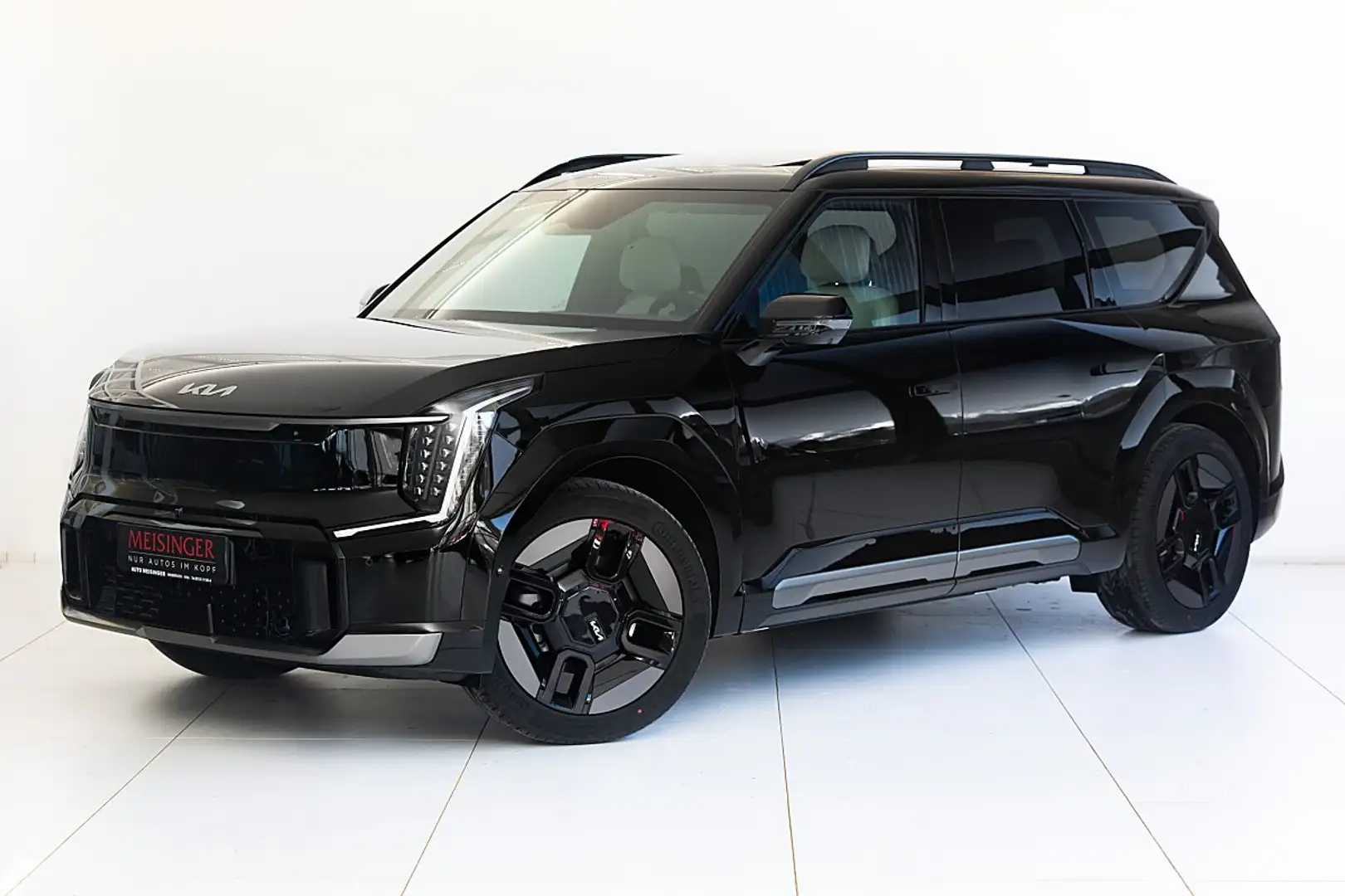 Kia EV9 AWD 99.8kWh GT-Line Aut. Schwarz - 1