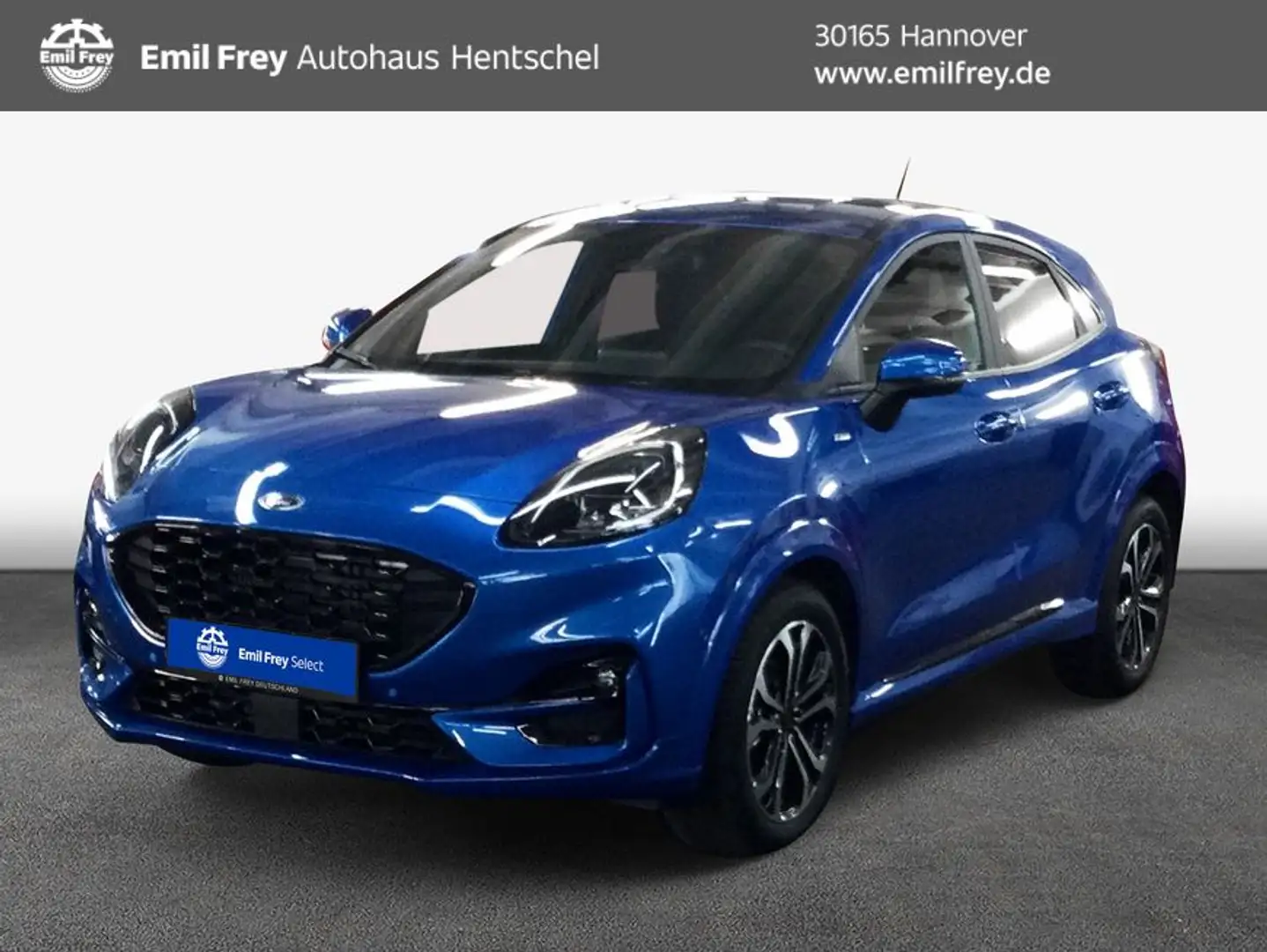 Ford Puma 1.0 EcoBoost Hybrid Aut. ST-LINE Blau - 1