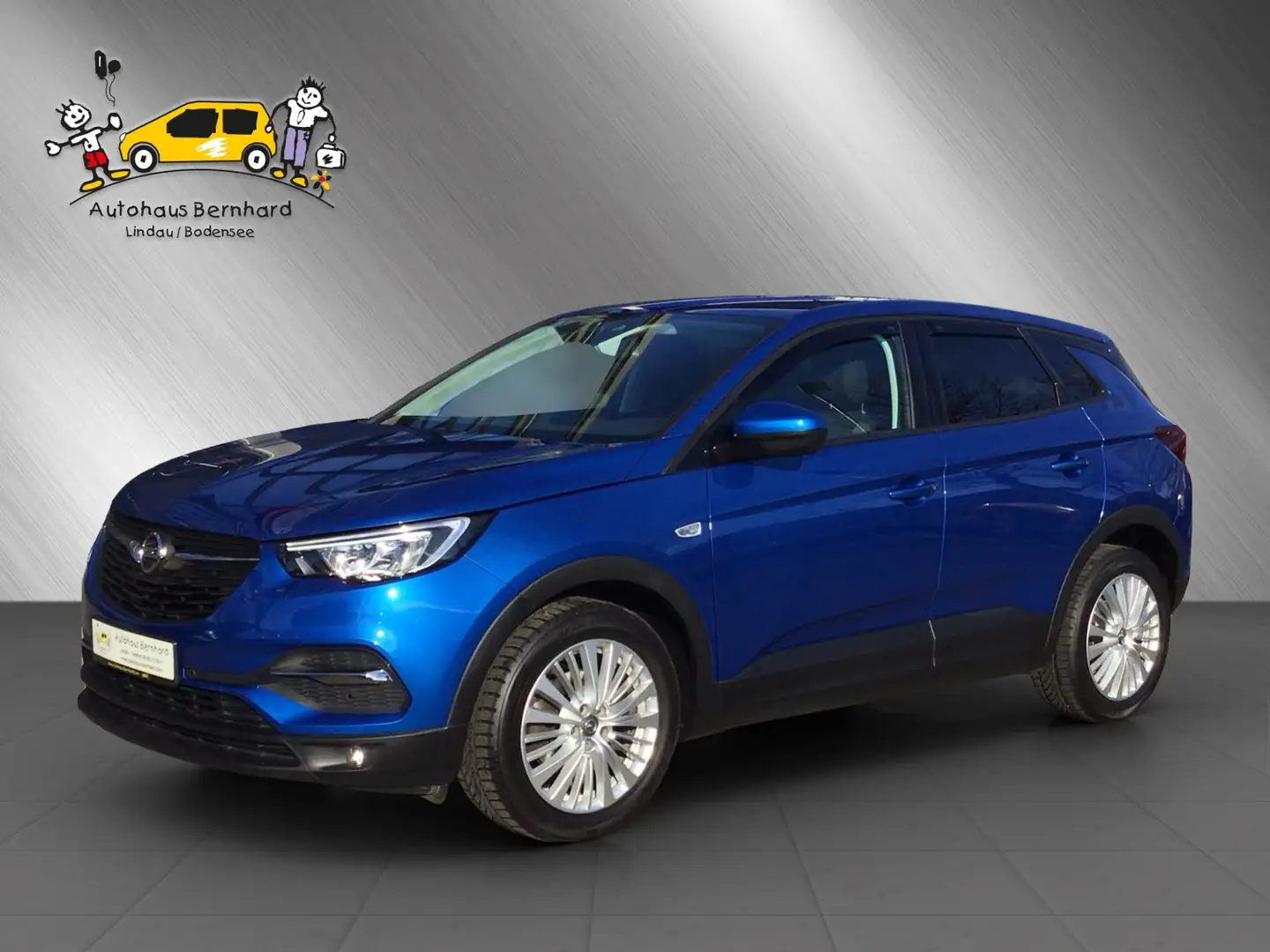Opel Grandland 1.2 Turbo 130 6-Gang Edition Bleu - 1