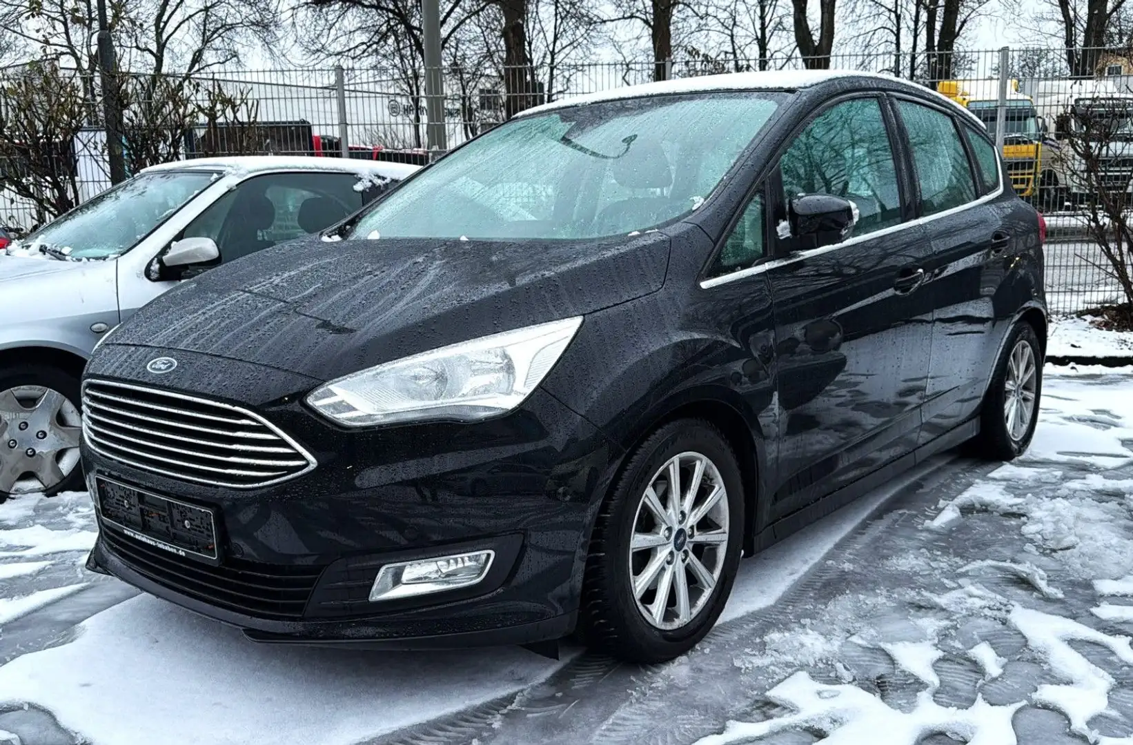 Ford C-Max 1.0 Titanium|AHK|SHZ|PDC|NAVI Schwarz - 1
