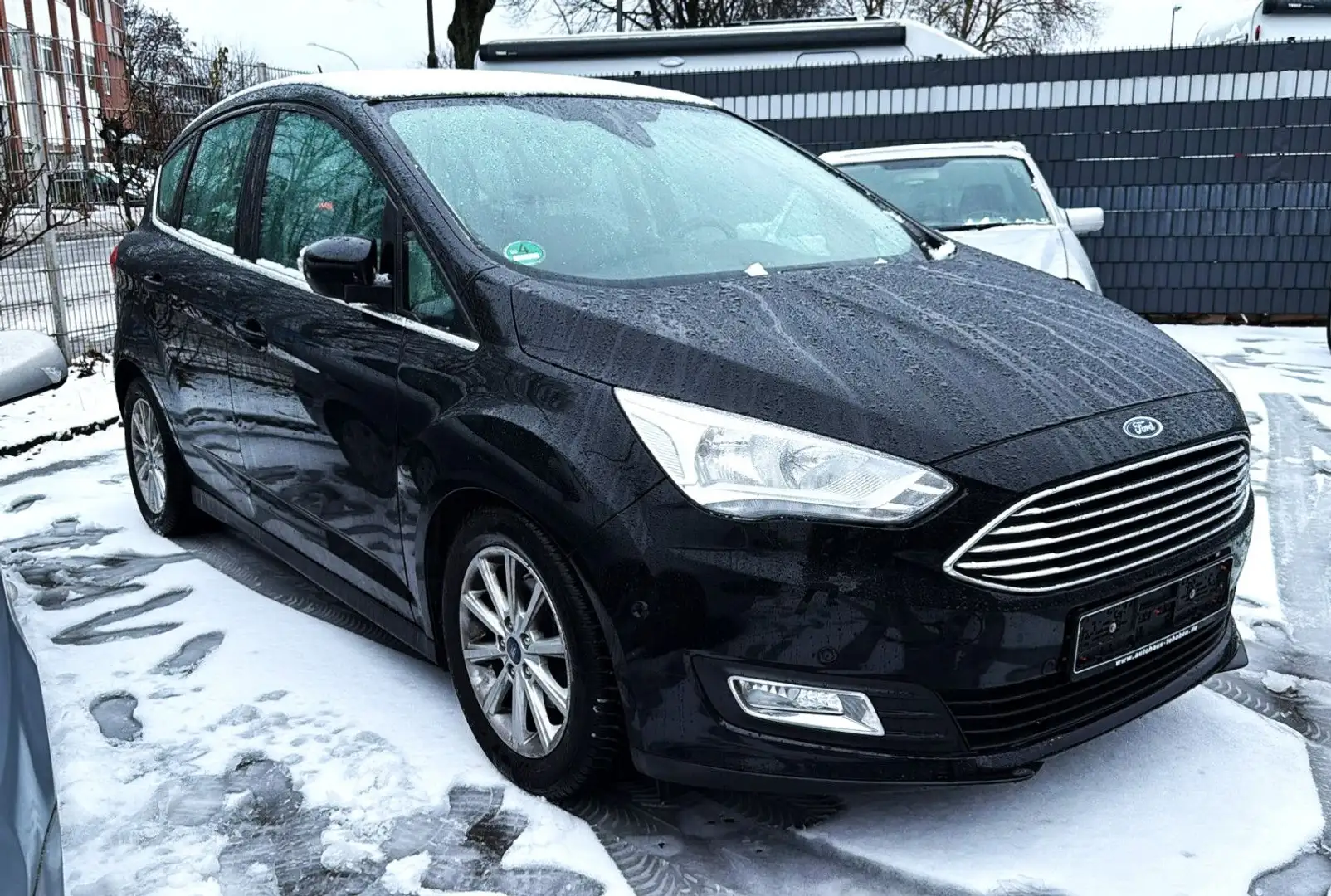 Ford C-Max 1.0 Titanium|AHK|SHZ|PDC|NAVI Schwarz - 2