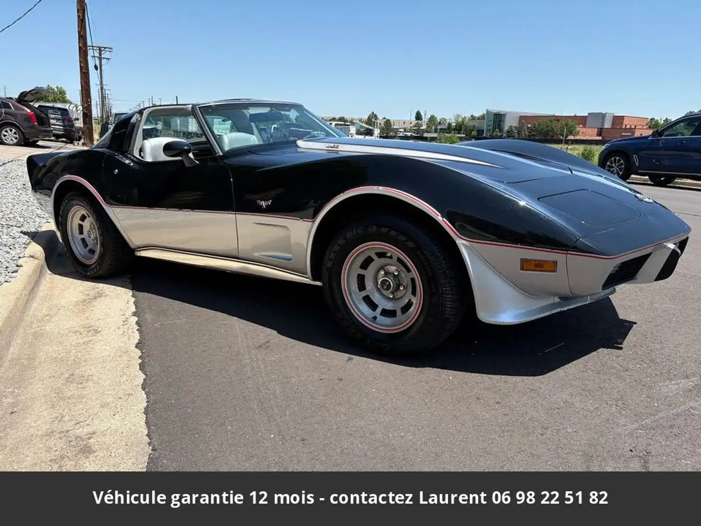 Chevrolet Corvette L48 V8 1978 Tout compris Noir - 1