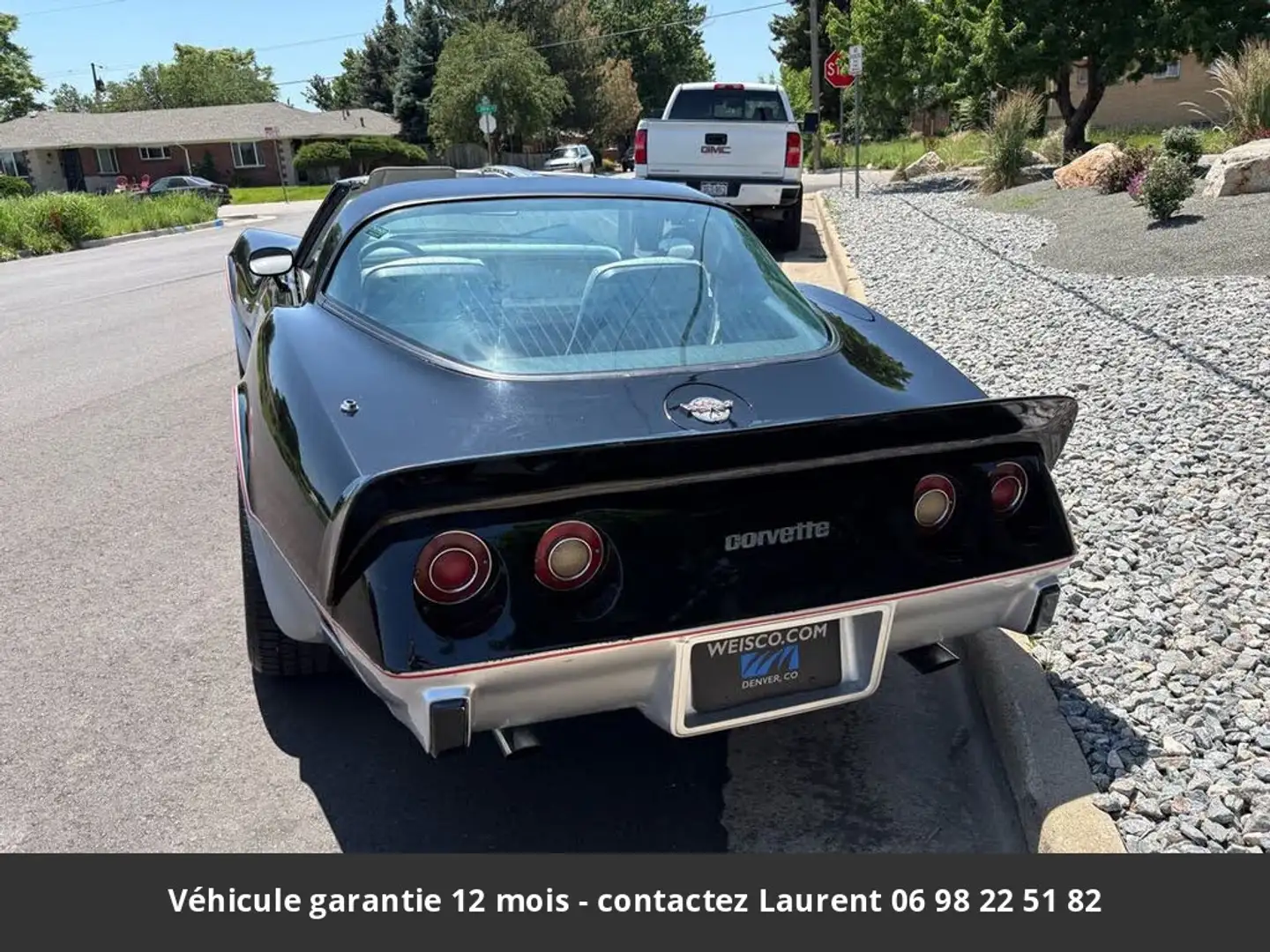 Chevrolet Corvette L48 V8 1978 Tout compris Noir - 2