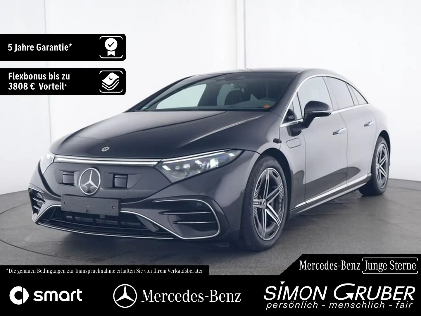 Mercedes-Benz EQS 580 4M AMG DrivePilot TV Mod 2025 118 Kwh Grau - 1