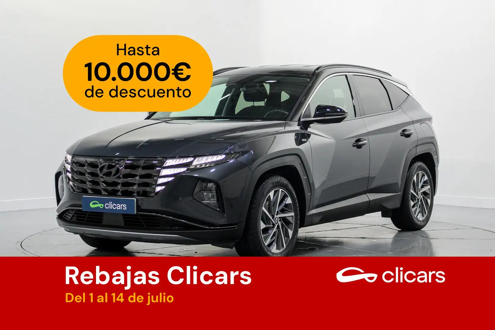 Hyundai TUCSON 1.6 CRDI 48V Tecno 2C 4x2 DT Gris - 1