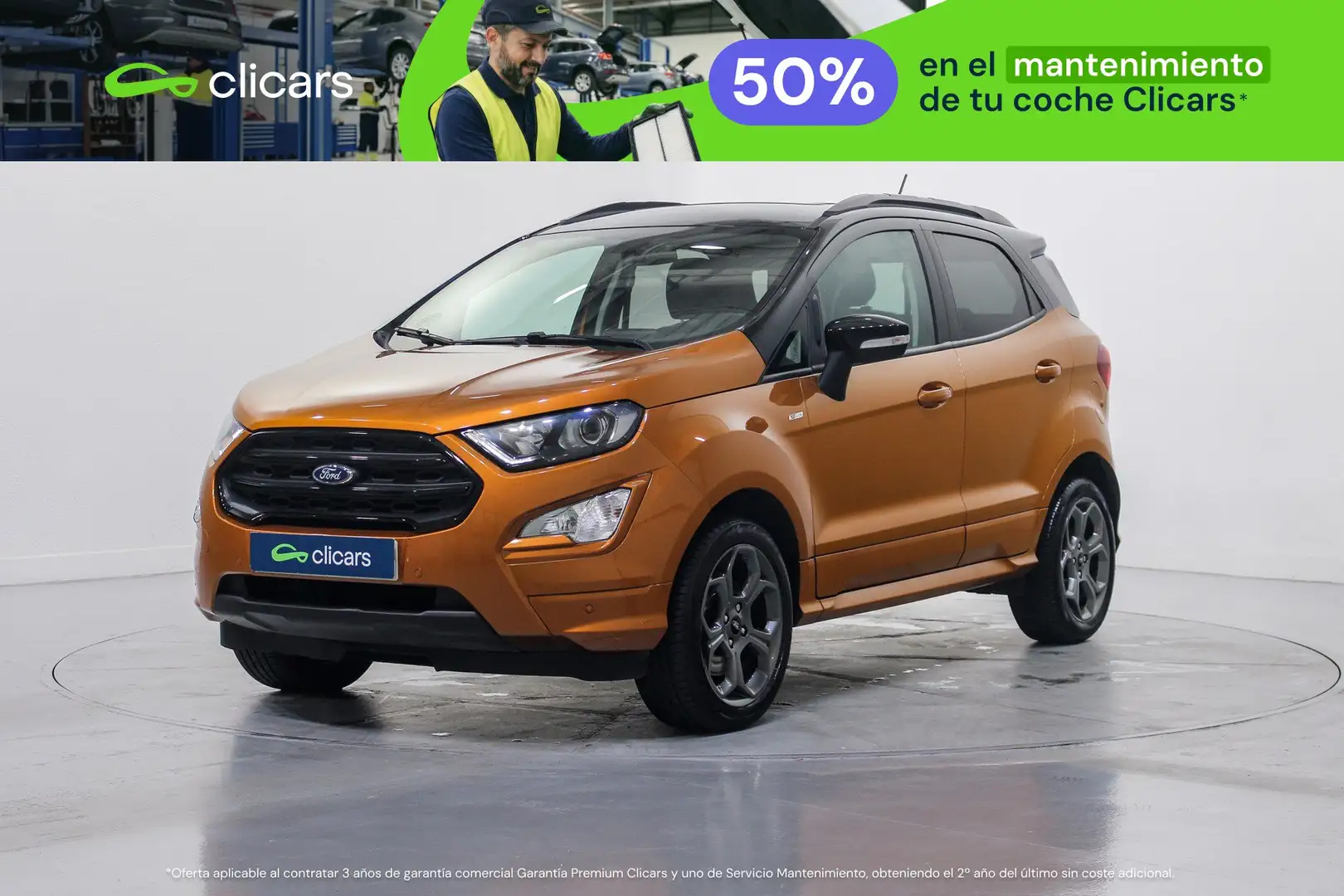 Ford EcoSport 1.0 EcoBoost ST Line Black Edition 125 Naranja - 1