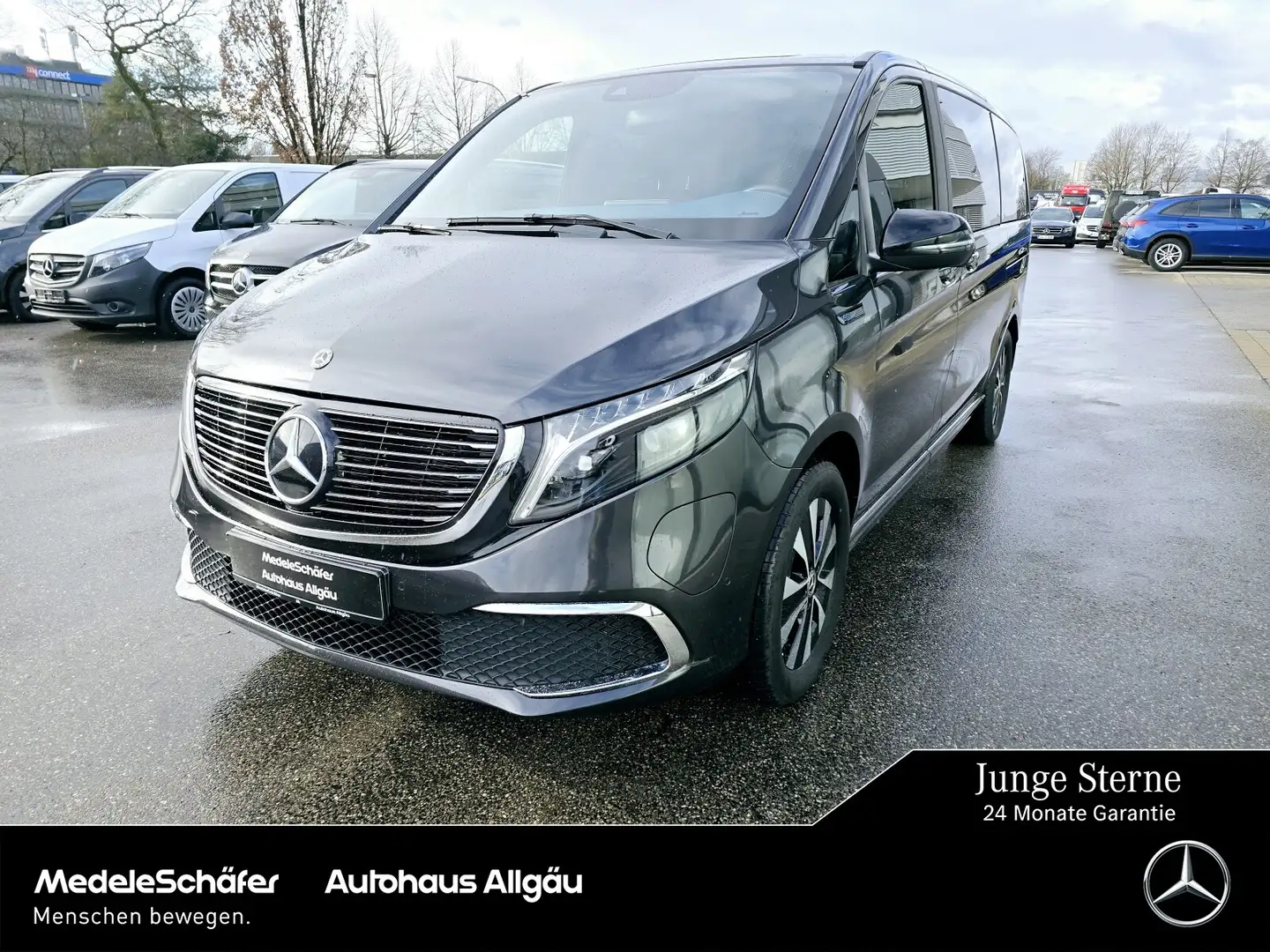 Mercedes-Benz EQV 300 EQV 300 AVANTGARDE L EL SITZE EL TÜREN LED LEDER Gris - 1
