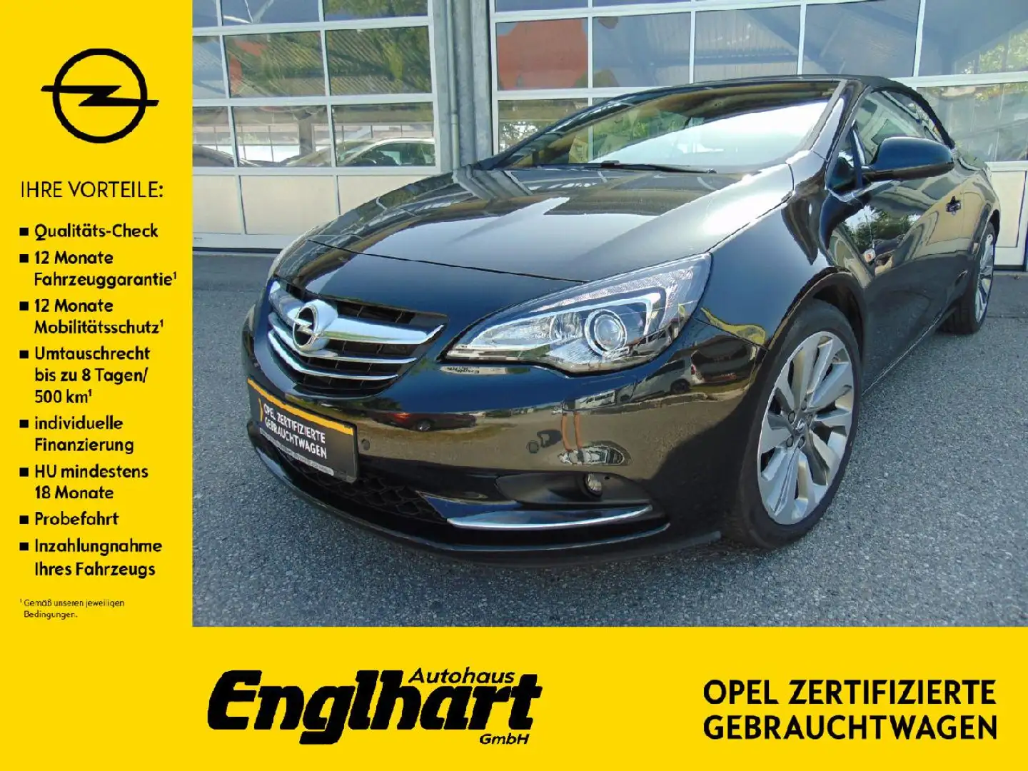 Opel Cascada Cascada 1.6 SIDI Turbo Innovation Schwarz - 1