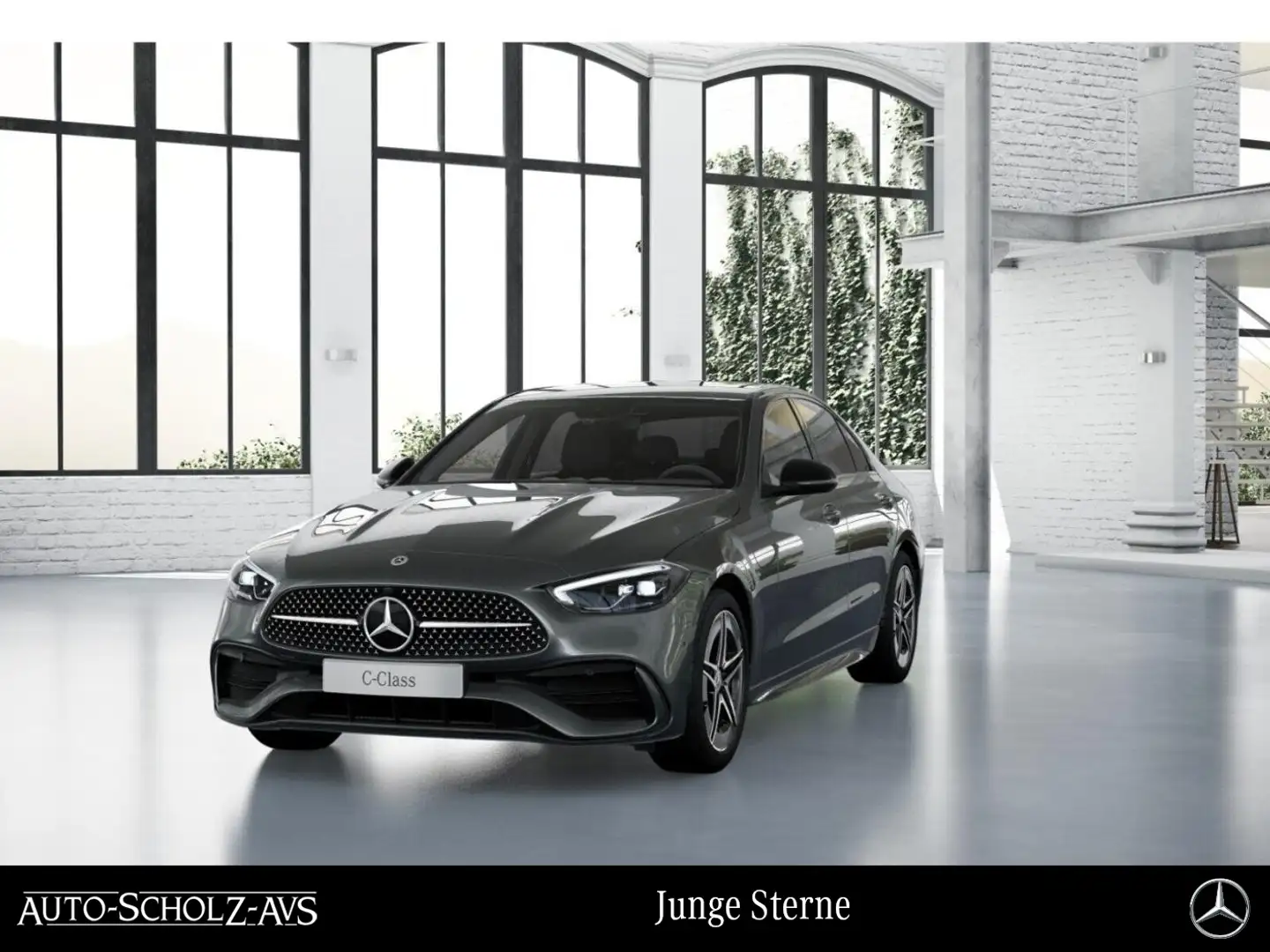 Mercedes-Benz C 220 d AMG Night*KAM*Distro*Sitzkomfort*Guard** Grau - 1