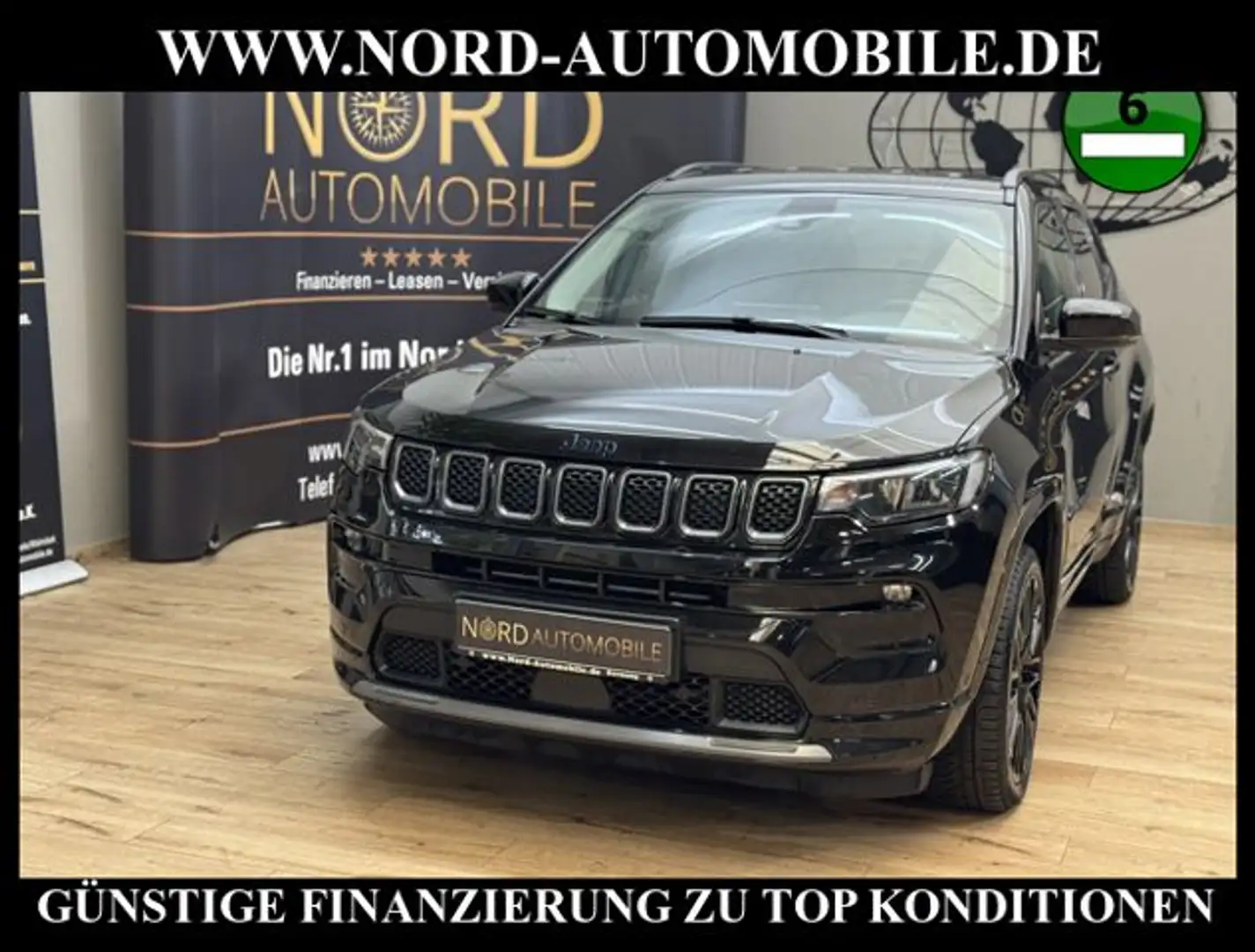 Jeep Compass S Plug-In Hybrid 4WD *LED*NAVI*LEDER*19Z S Plug-In Schwarz - 1