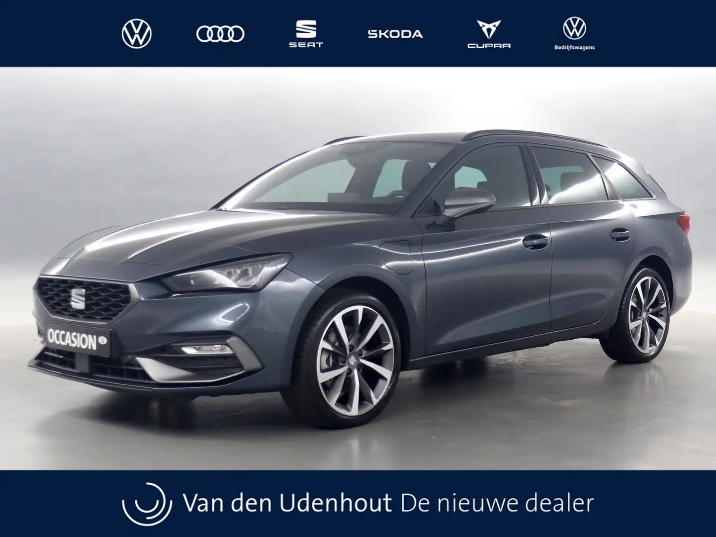 SEAT Leon e-Hybrid Sportstourer 1.5 TSI 204pk FR Business DSG / Navig Gris - 1