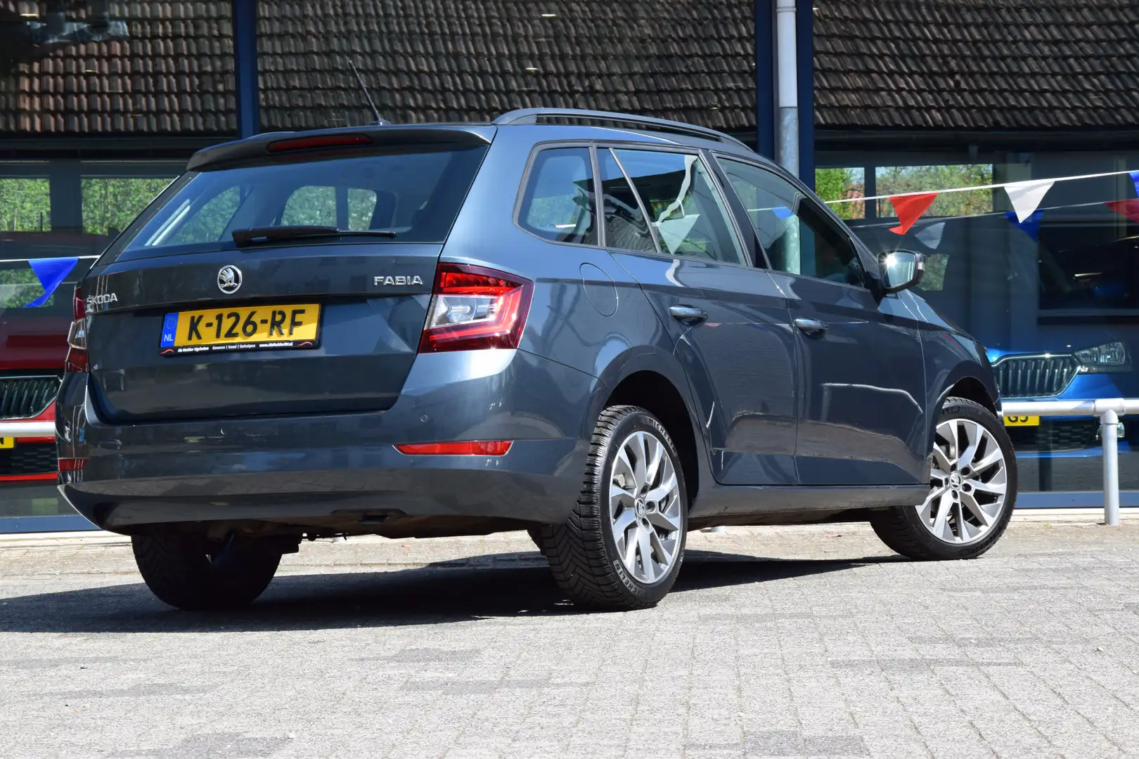 Skoda Fabia Combi 1.0 96PK TSI Business Edition | Org. NL | BO Gris - 2