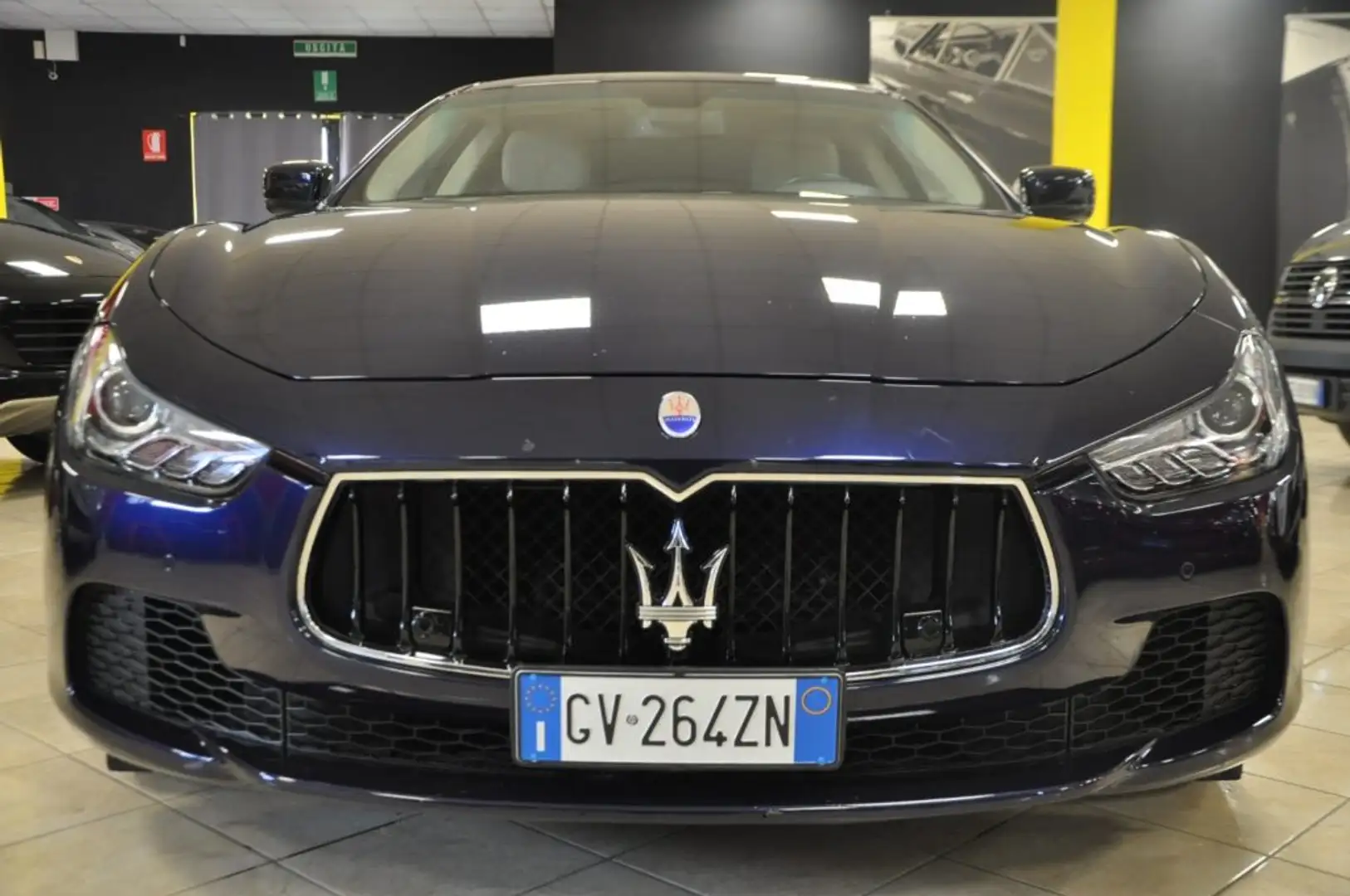 Maserati Ghibli V6 Diesel 250cv  E6 *pelle/xeno/navi/ Blu/Azzurro - 2