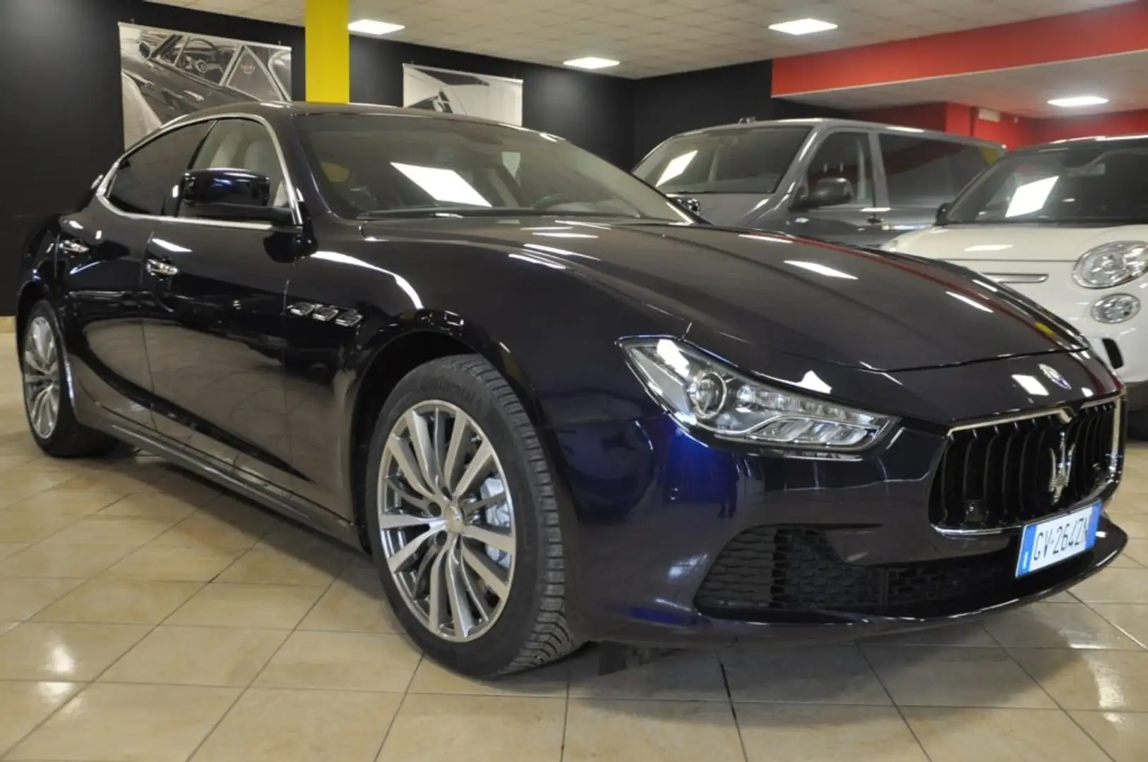 Maserati Ghibli V6 Diesel 250cv  E6 *pelle/xeno/navi/ Blu/Azzurro - 1