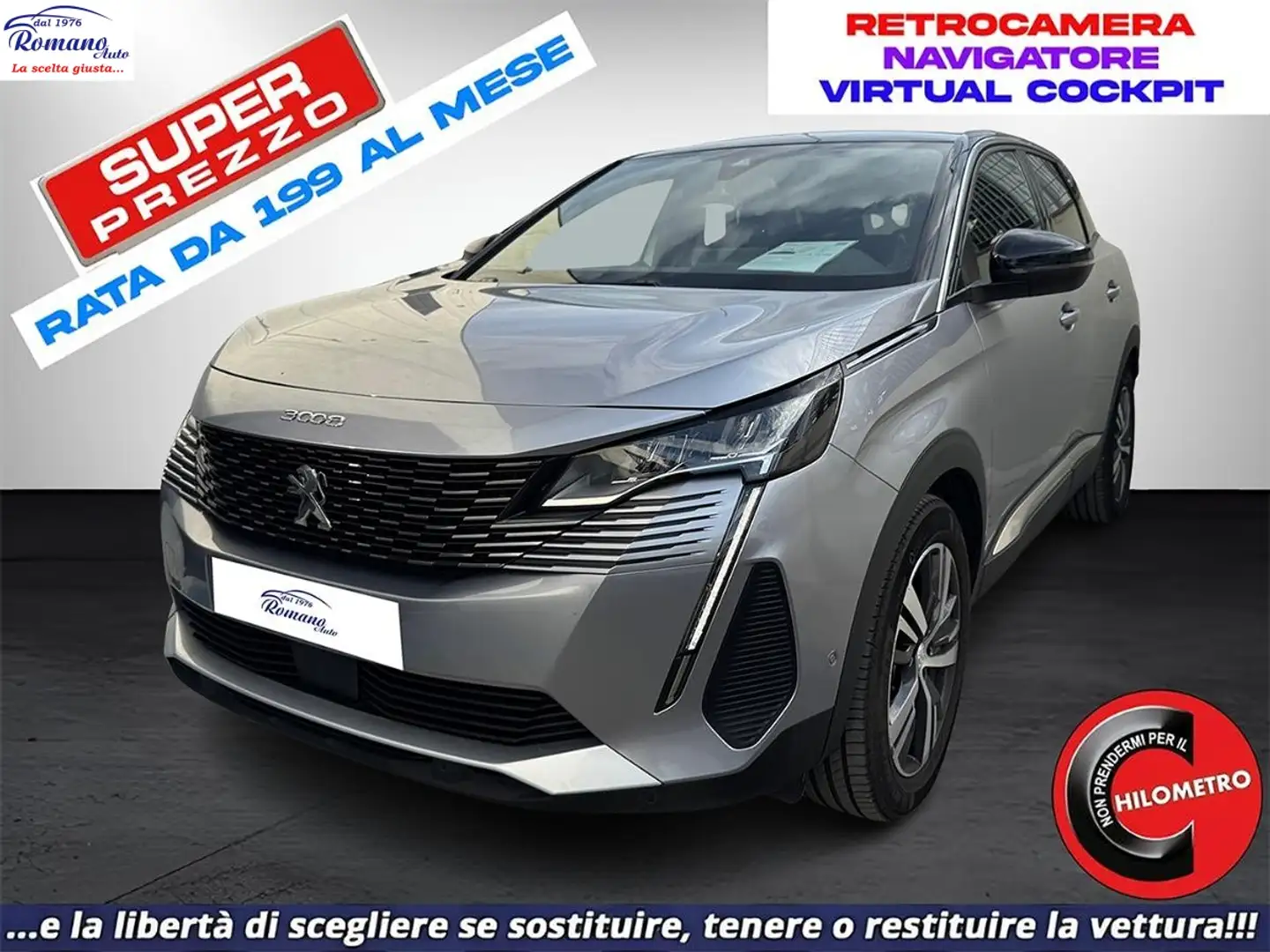 Peugeot 3008 PureTech Turbo 130 S&S Allure Pack Grau - 1