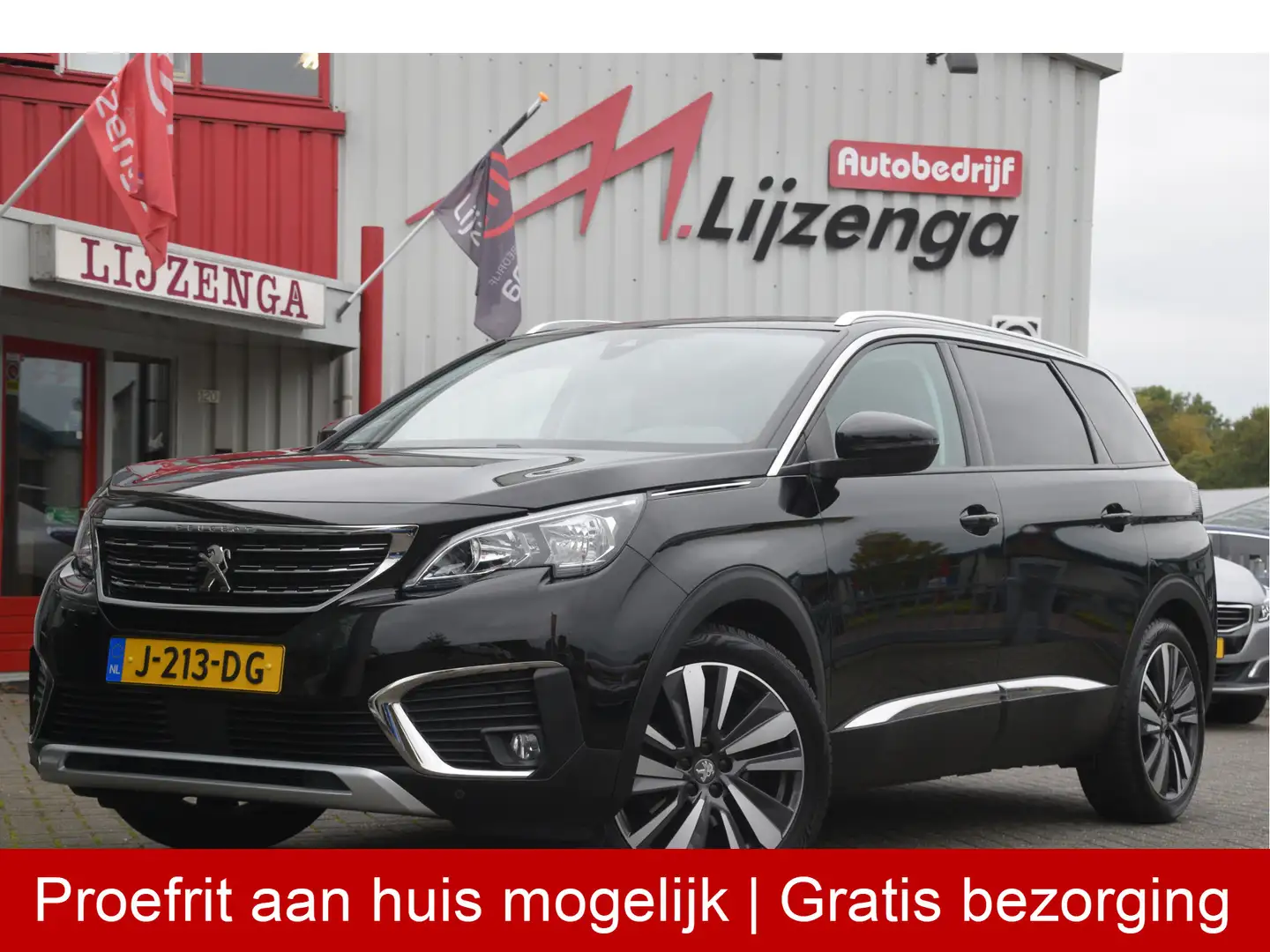 Peugeot 5008 1.2 PureTech Blue Lease Premium Avantage Carplay | Noir - 1