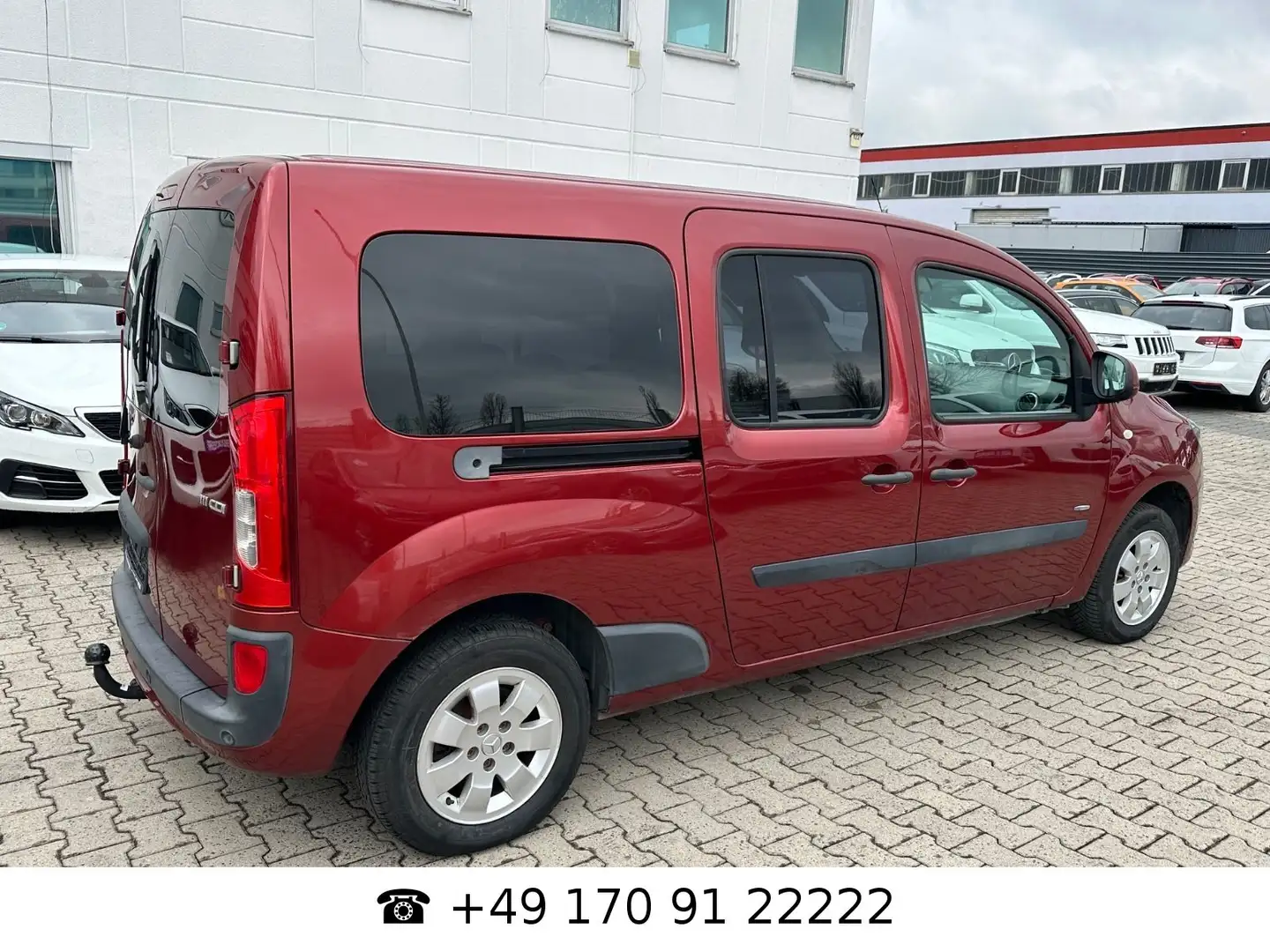 Mercedes-Benz Citan Kombi 111 CDIextralang*7 SITZER*AHK*HU*STS Rot - 2