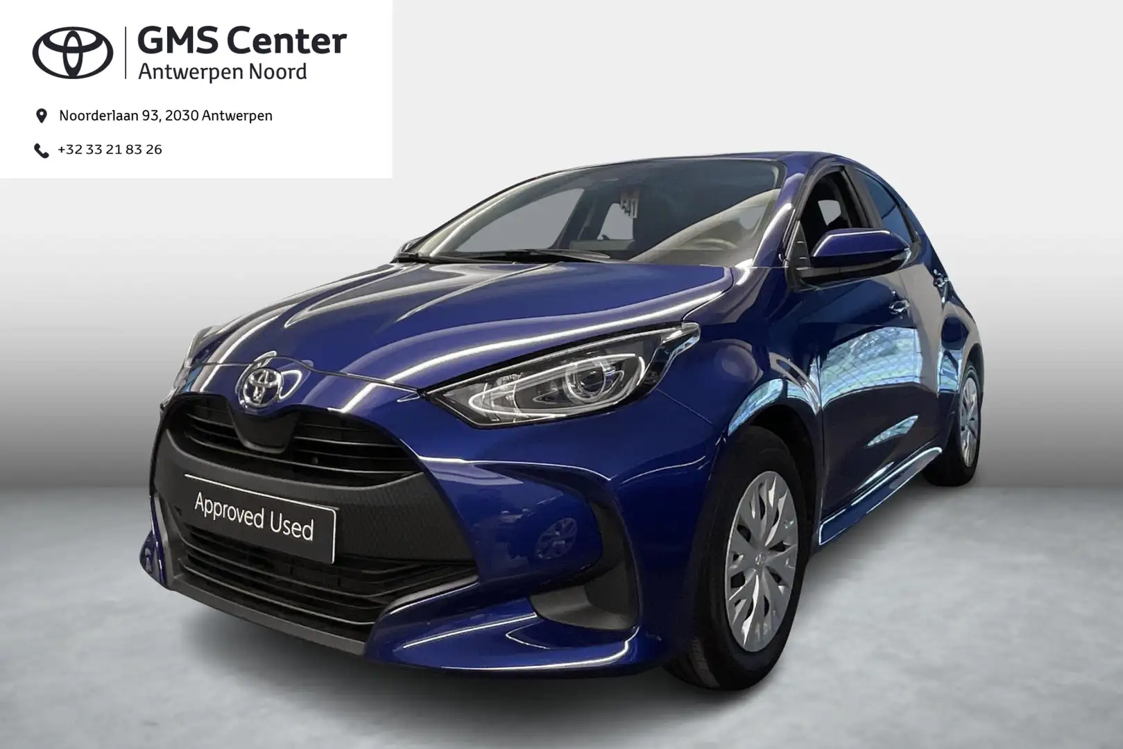 Toyota Yaris 1.0 VVT-i Dynamic - incl 2 jaar KARE Bleu - 1