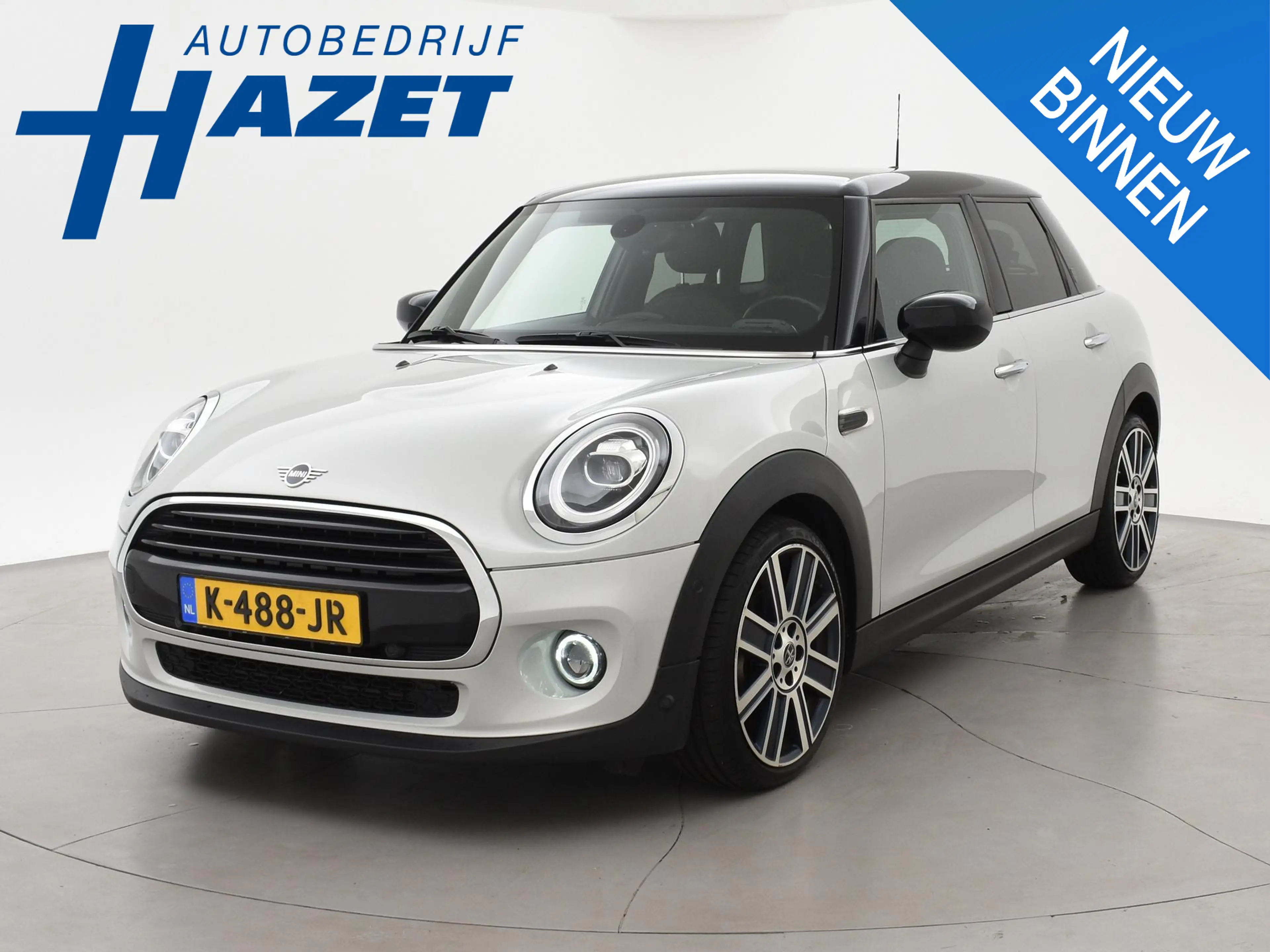 MINI Cooper 5-Deurs 1.5 AUT. + LEDER | UNION JACK LED | HARMAN