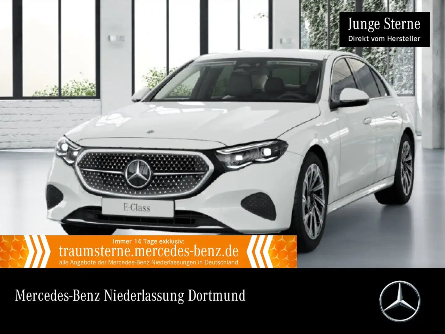 Mercedes-Benz E 300 e Hybrid Avantgarde 360° Distr. AHK PTS 9G Blanc - 1