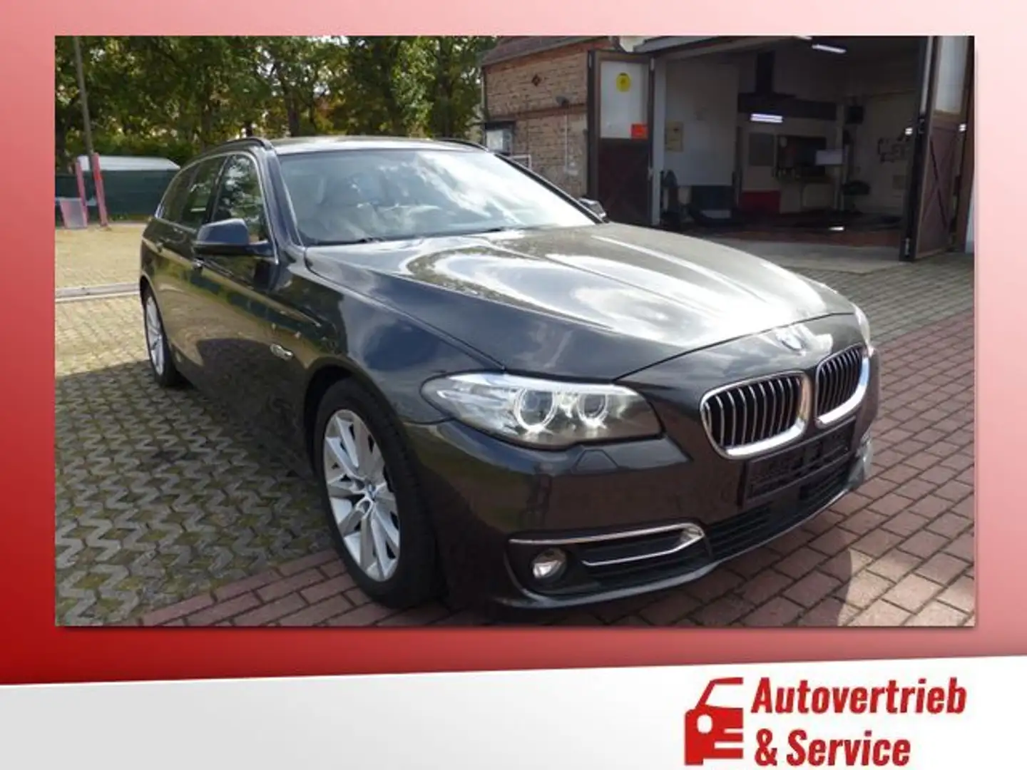BMW 520 d Tour. Autom. Leder ,Tempom., AHK abnb. Luxury Noir - 1