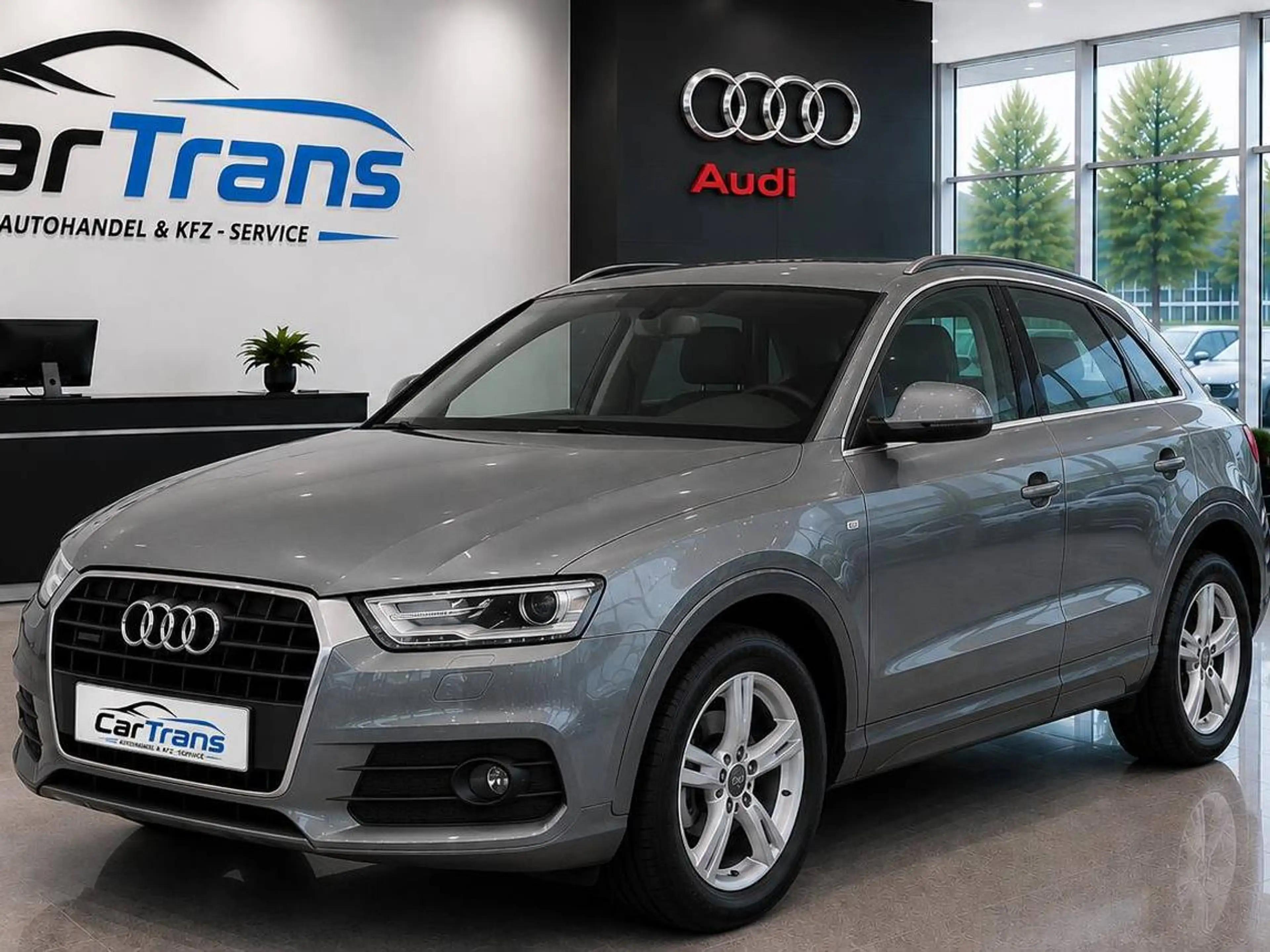 Audi Q3 Design Quattro + LED + AHK + NAVI + 0% FINANZIERUNG