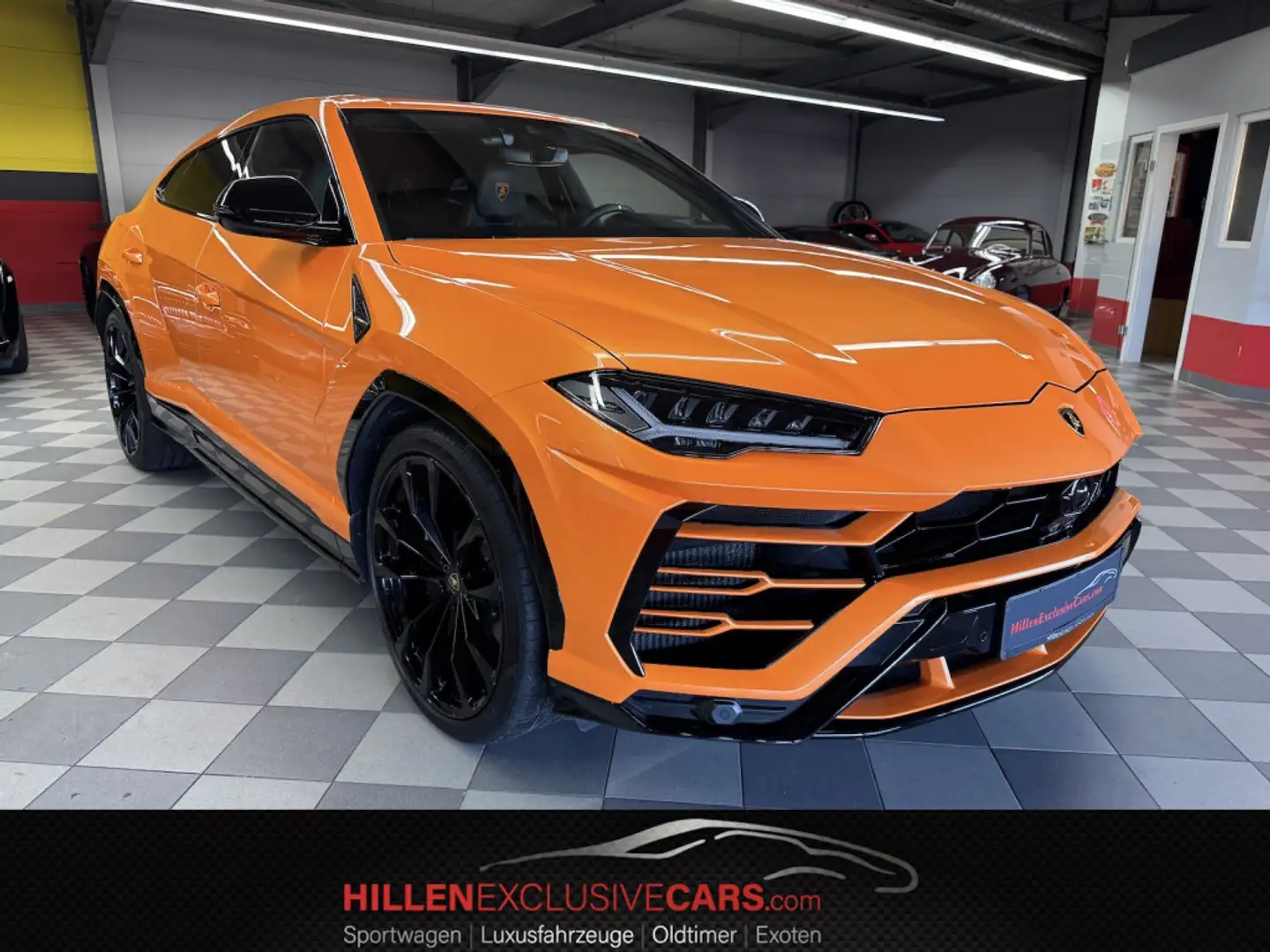 Lamborghini Urus Dt.Auto*unfallfrei*Akrapovic*B&O*23 Zoll Orange - 1