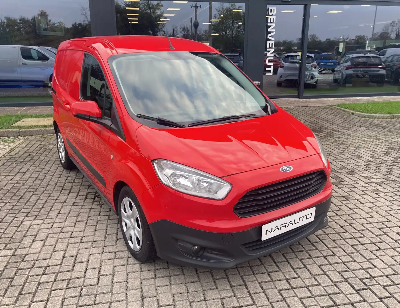 Ford Transit Courier 1.5 TDCi 95CV Van Trend + IVA Rouge - 1