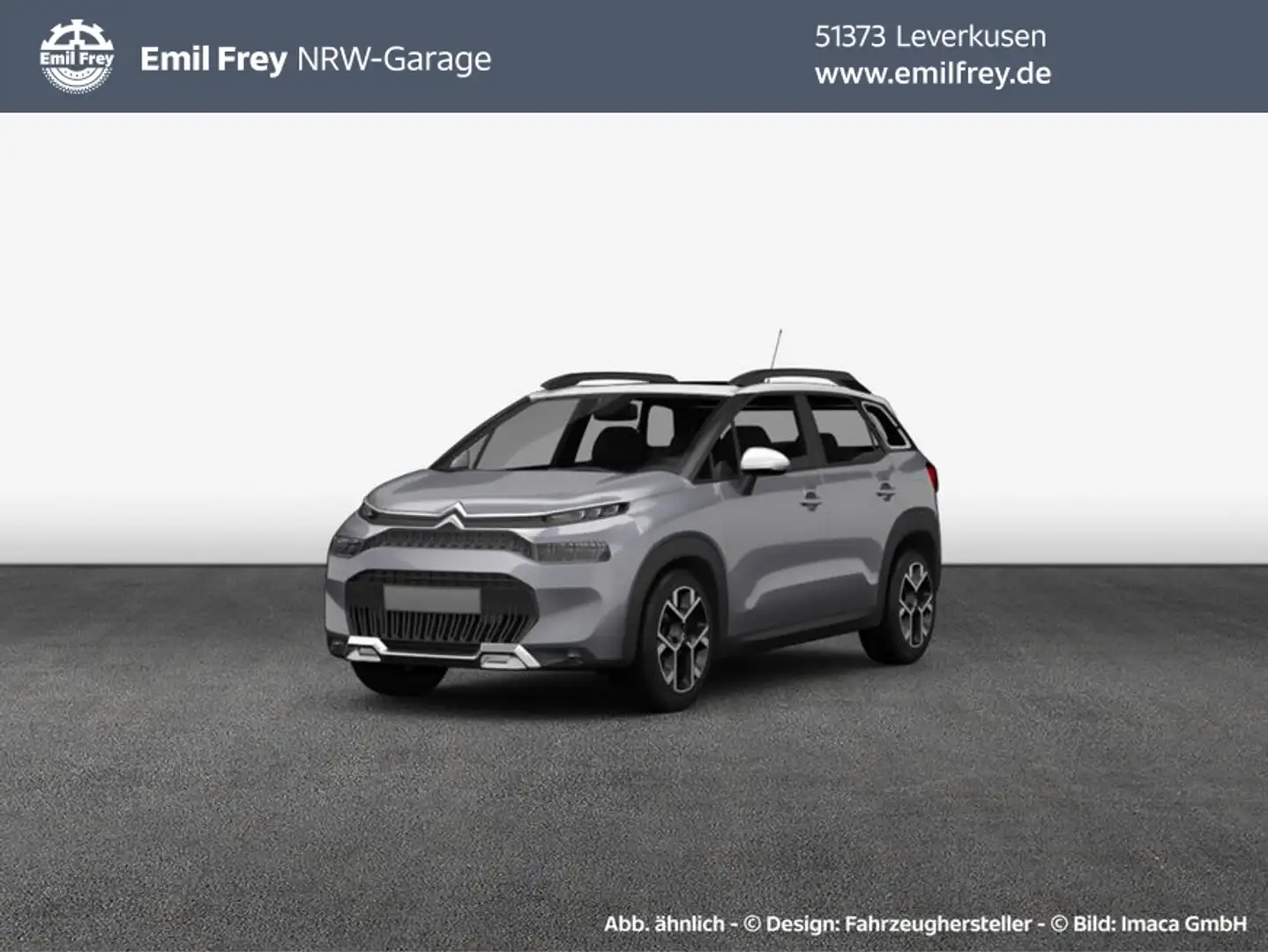 Citroen C3 Aircross 130 EAT6 OPF SHINE PACK PANO+LED Grigio - 1