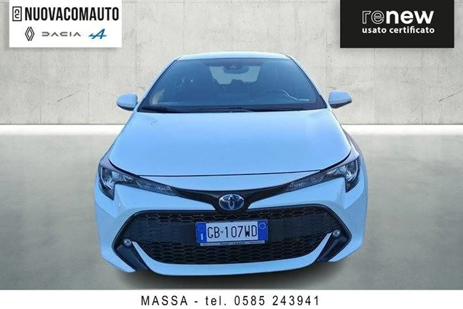 Toyota Corolla 1.8 hybrid Active cvt Bianco - 2