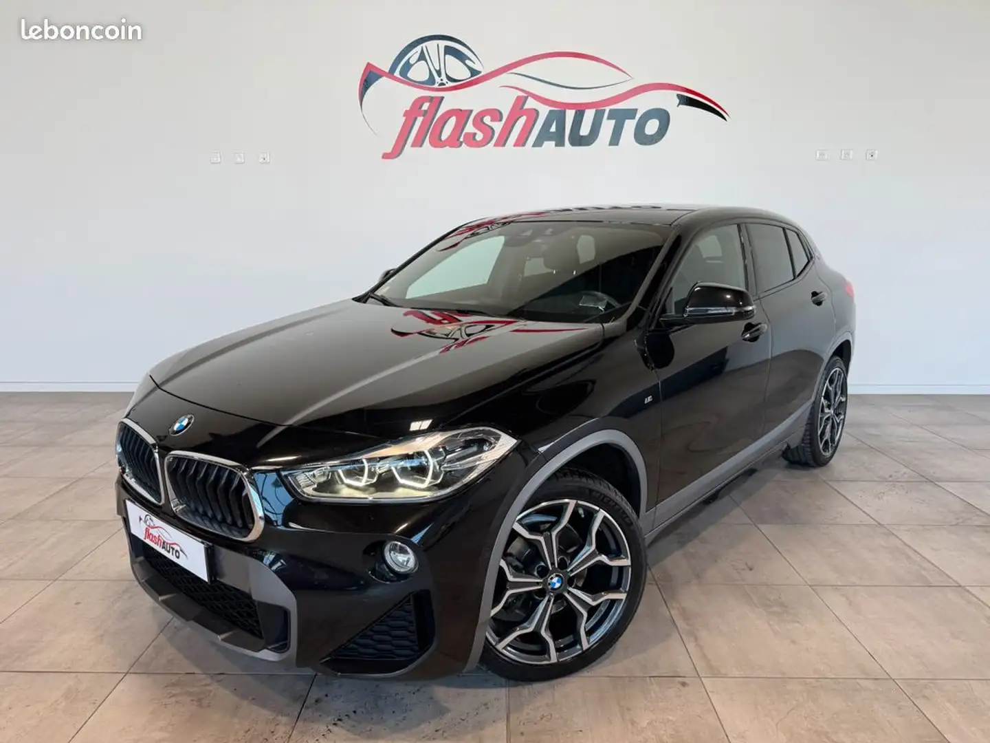 BMW X2 18d SDRIVE 2.0d 150cv PACK M-BVA-2018 Zwart - 1
