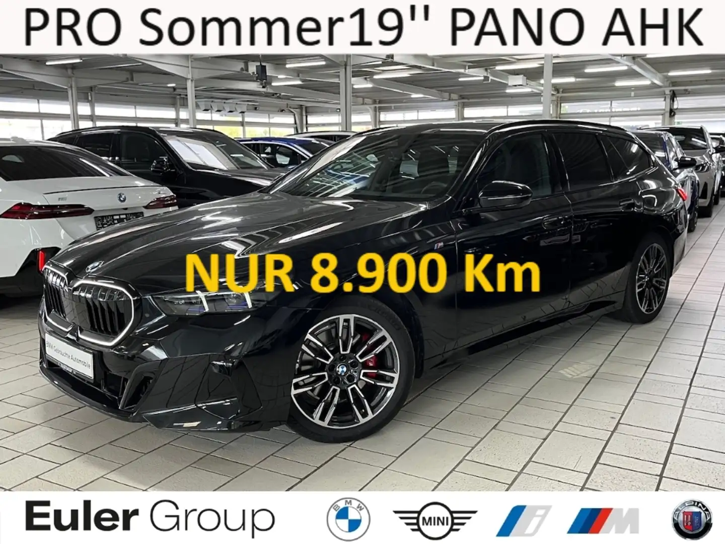 BMW 520 i M-Sport PRO Sommer19'' PANO AHK ICONIC M-Leuchte Schwarz - 1