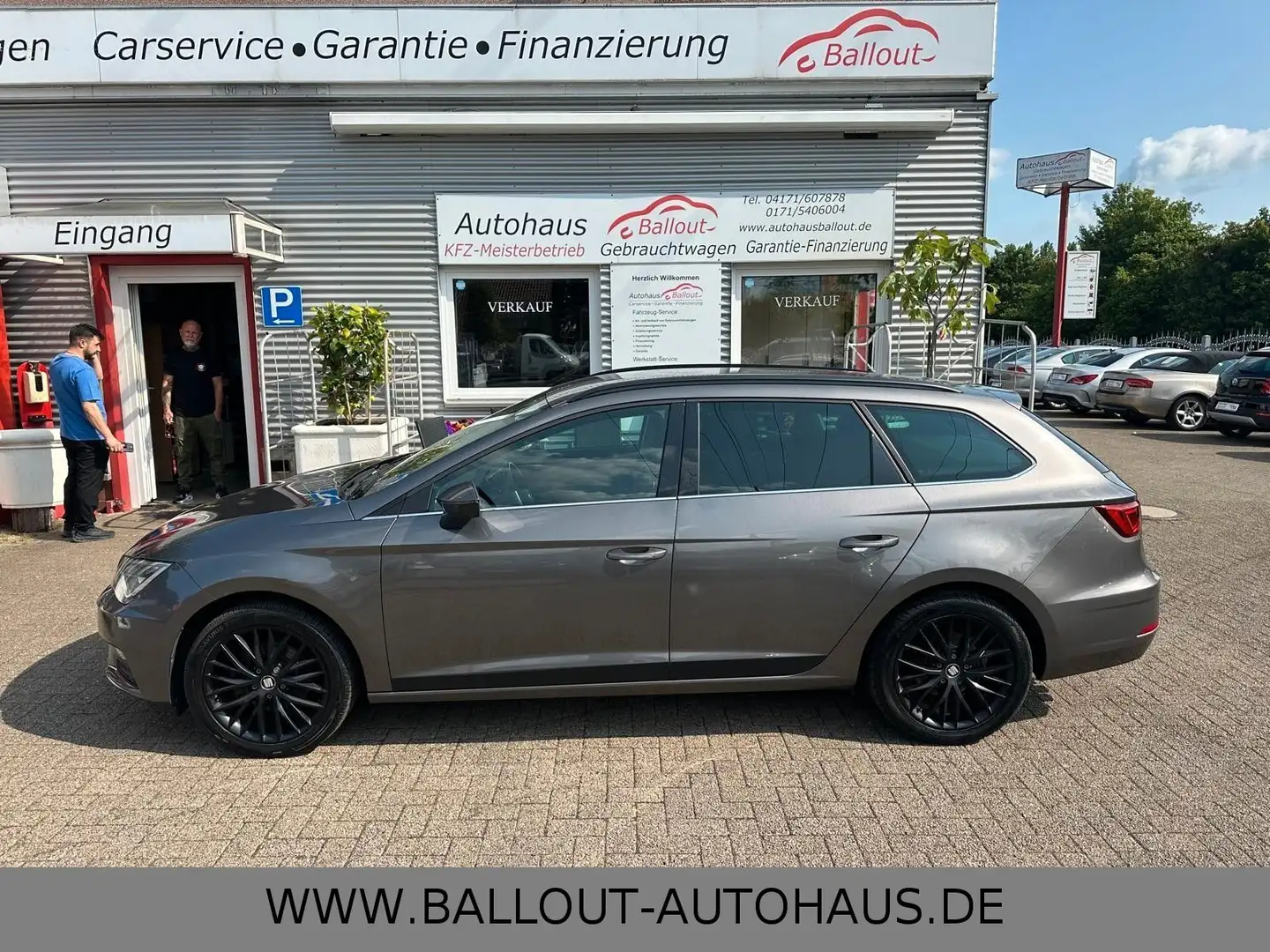 SEAT Leon ST Xcellence*2.HAND*KLIMA*NAVI*TEMP*KEY*LED Gris - 1