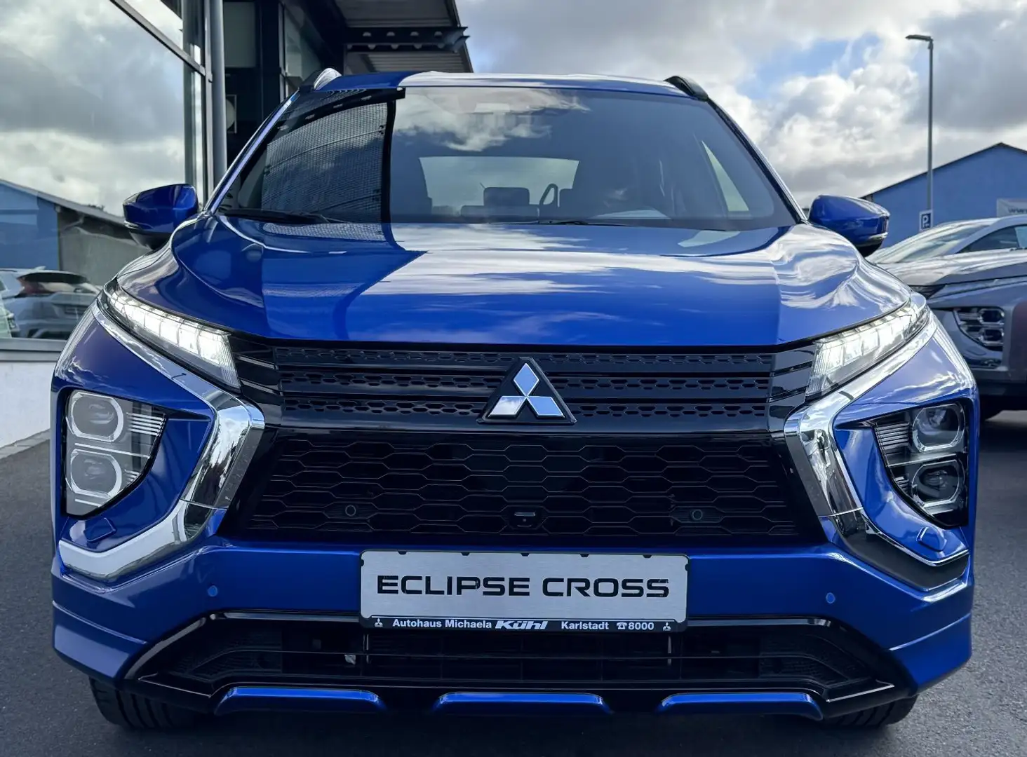 Mitsubishi Eclipse Cross PHEV Select 4WD*STHZ/360°/ACC/BLIS Bleu - 2