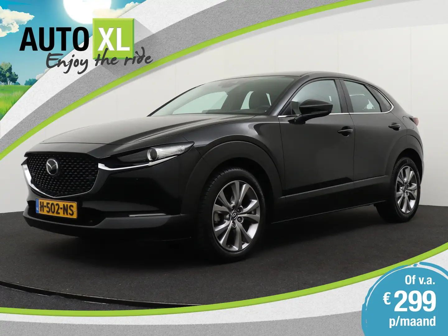 Mazda CX-30 2.0 180 PK Aut. Hybrid Comfort Adapt. Cruise Carpl Zwart - 1
