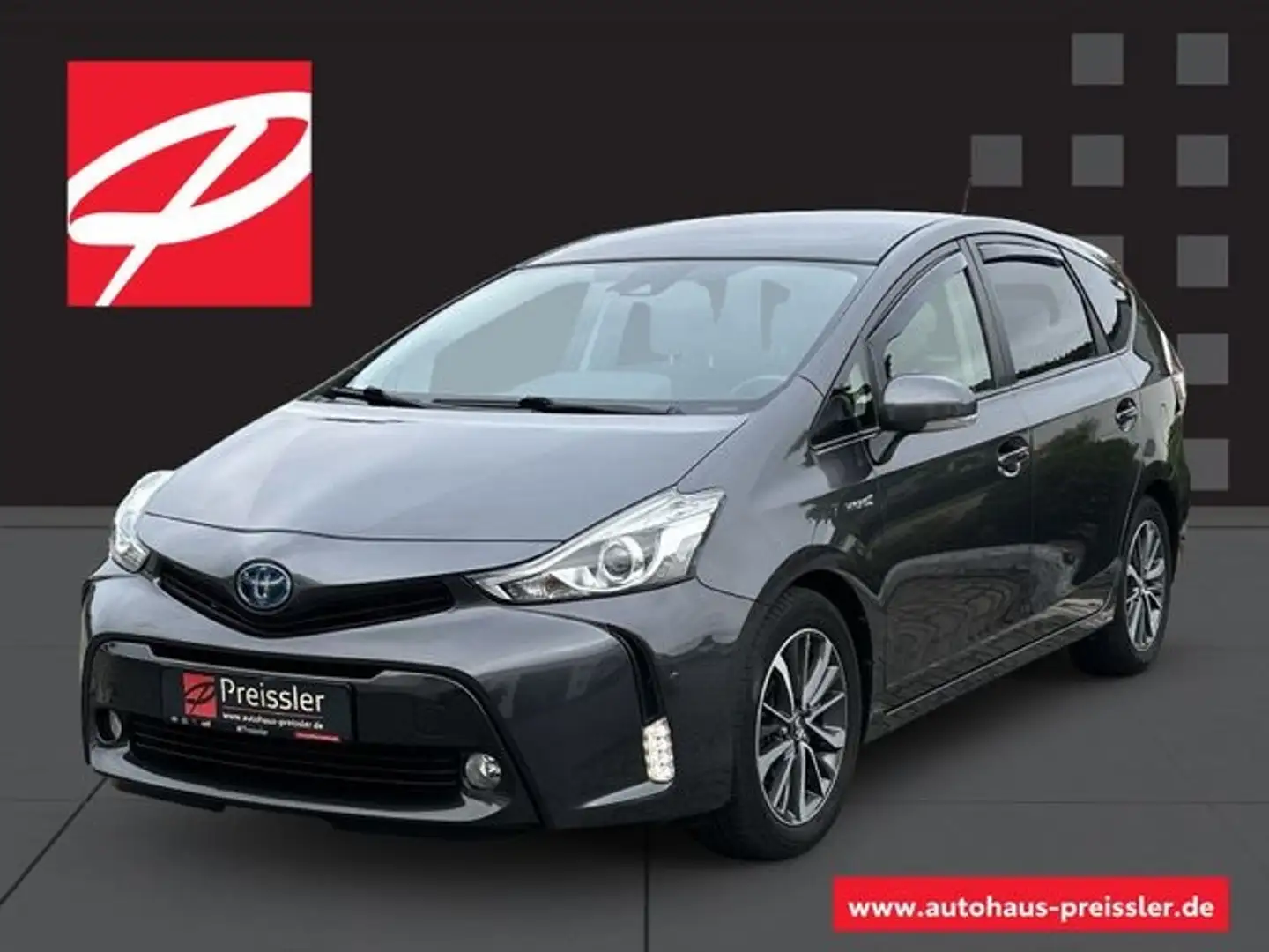 Toyota Prius+ Hybrid Executive 7-Sitzer HUD El. Panodach Navi So Gris - 1