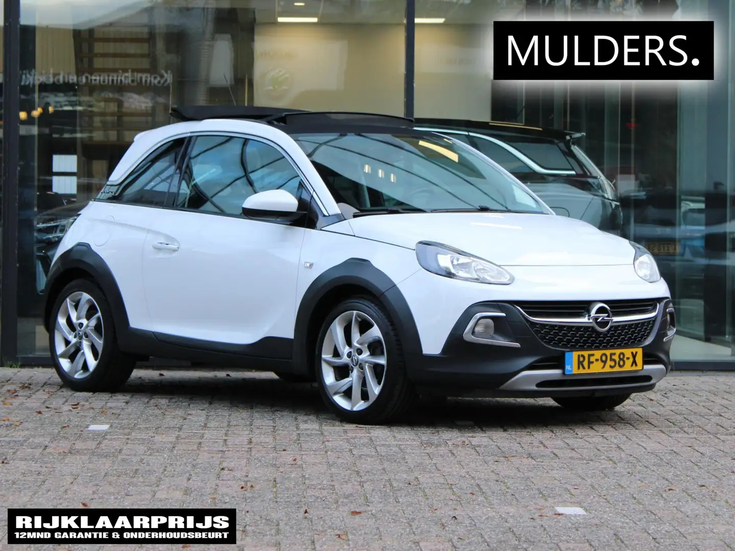 Opel Adam 1.0 Turbo Rocks | Apple Carplay / Climate / Cruise Blanc - 1