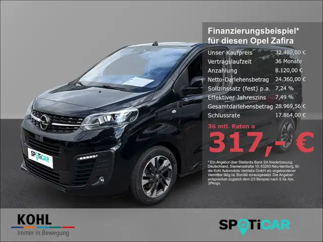 Opel Zafira Elegance M 2.0 D 177PS ACC StandHZG Rückfahrkam. P