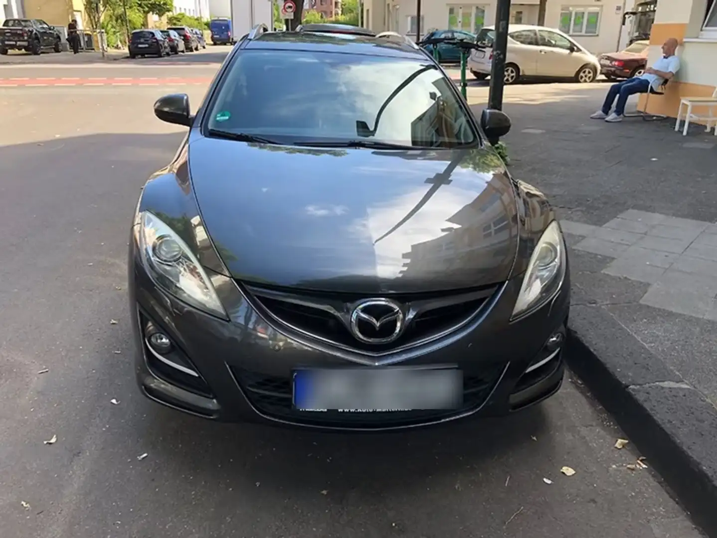 Mazda 6 6 Sport Kombi 2.2 CD DPF Sports-Line Schwarz - 2