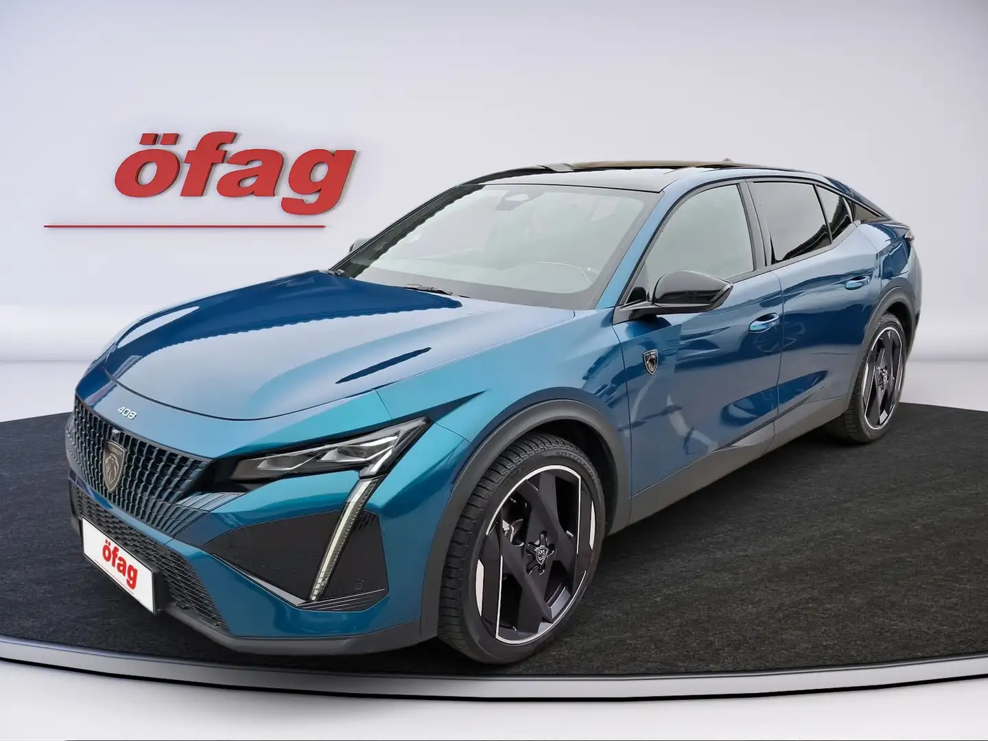 Peugeot 408 PHEV 225 e-EAT8 GT Alcantara+Pano+SD+SHZ+360 Schwarz - 1