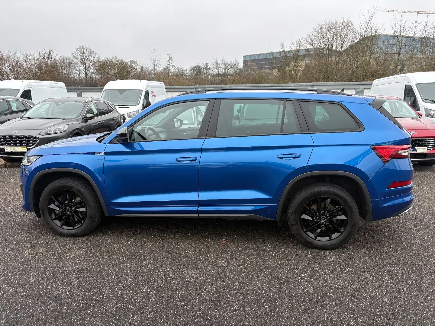 Skoda Kodiaq Sportline 4x4 Bleu - 2