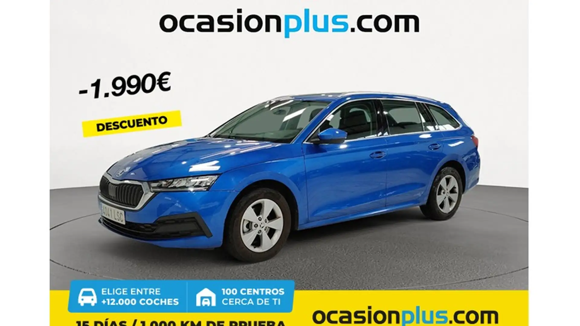 Skoda Octavia Combi 2.0TDI Ambition DSG 85kW Azul - 1