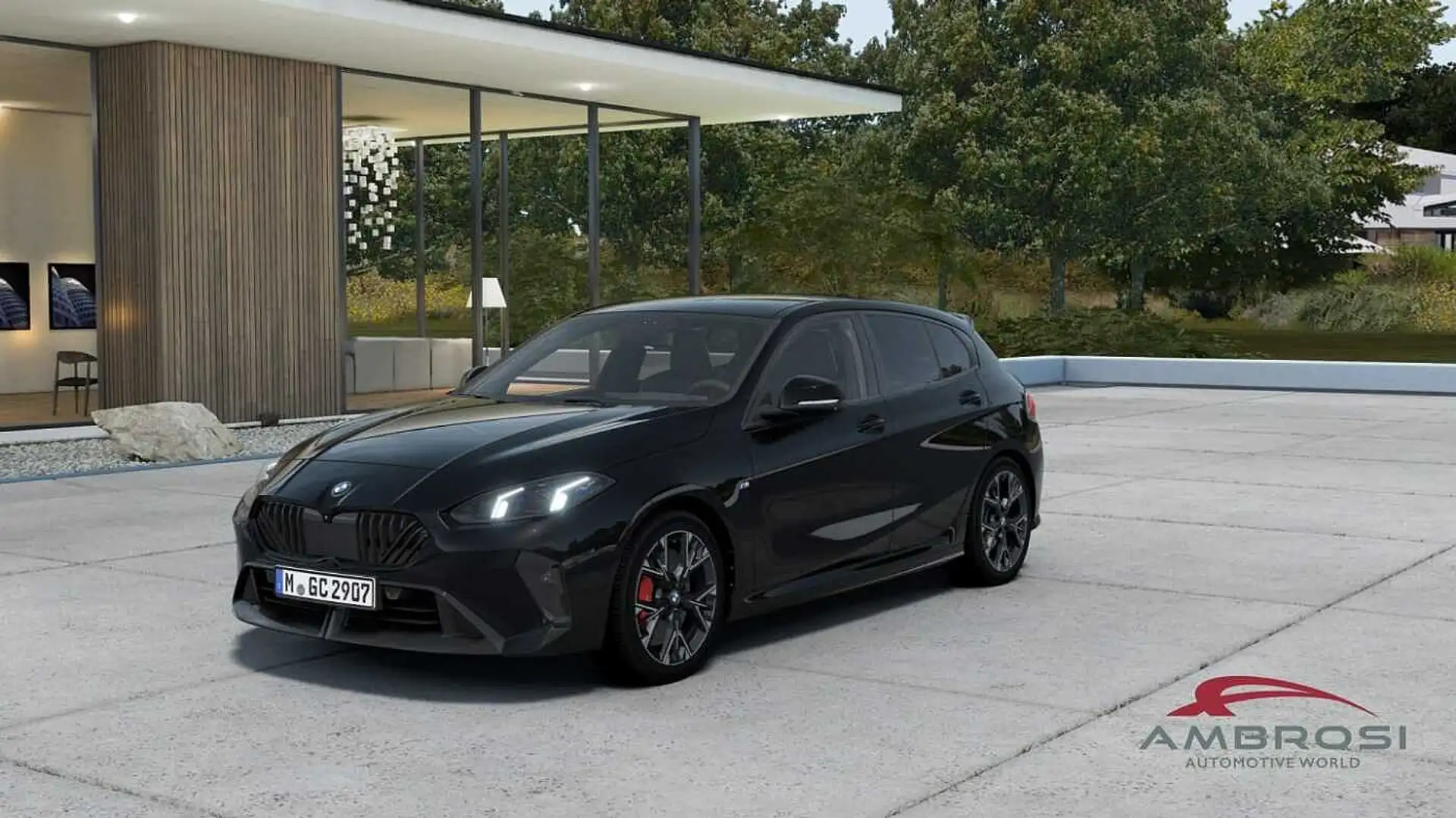 BMW 120 5-porte 120d Msport Pro Innovation Package Schwarz - 1