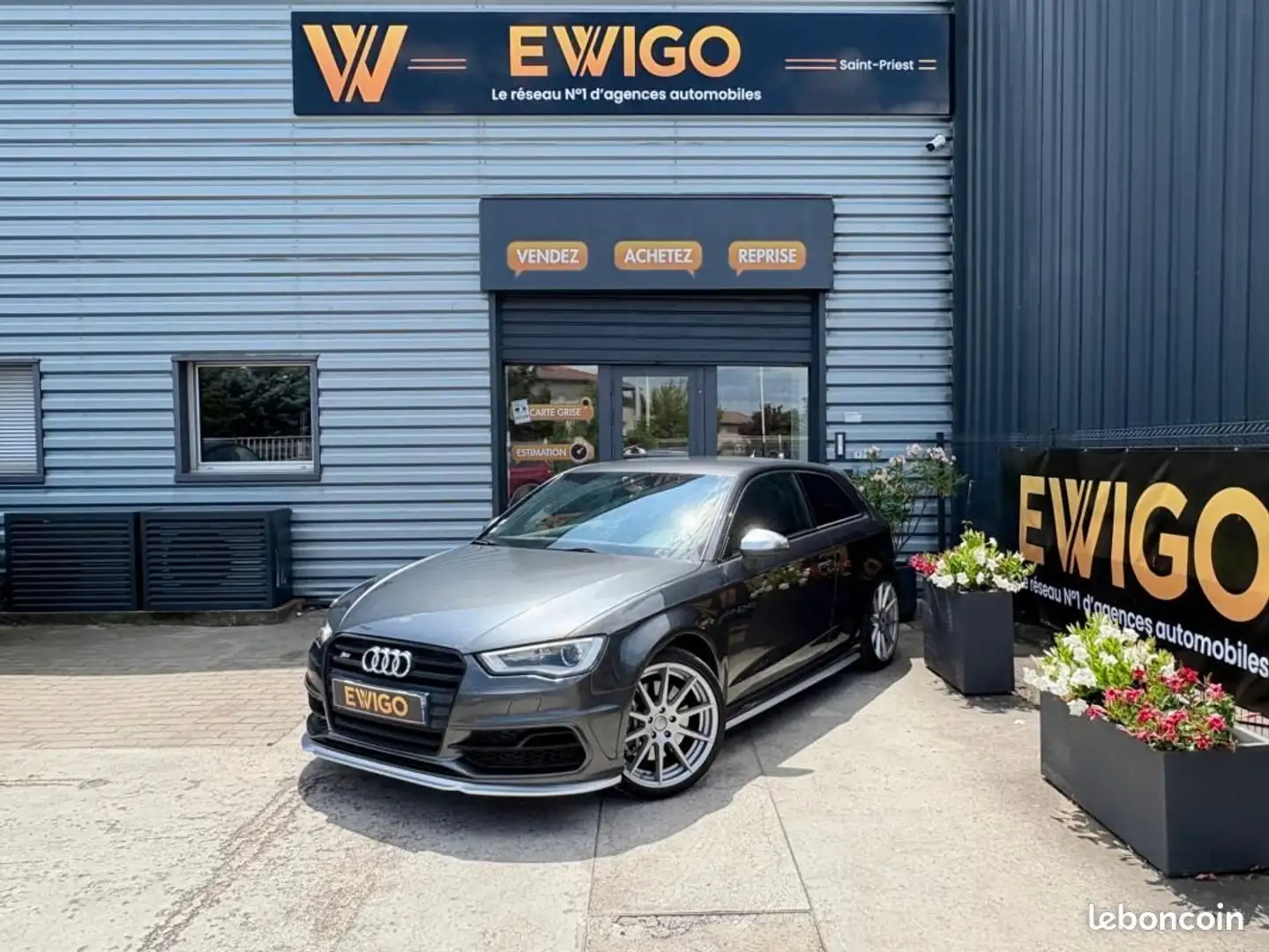 Audi S3 2.0 TFSI 300 QUATTRO S-TRONIC 6 Gris - 1