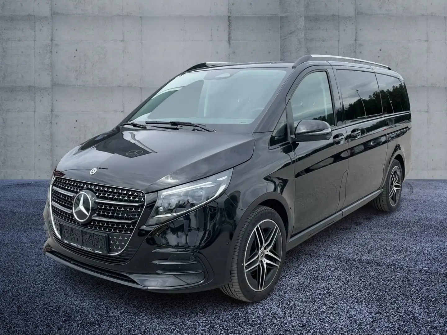 Mercedes-Benz V 300 d 4MATIC AVANTGARDE Lang AHK W-Paket SpurW Schwarz - 1