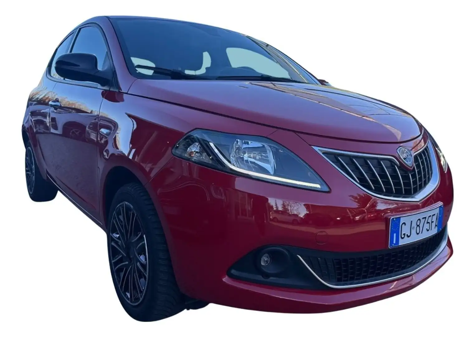Lancia Ypsilon 1.0 FireFly 5 porte S&S Hybrid Ecochic Silver Rosso - 2