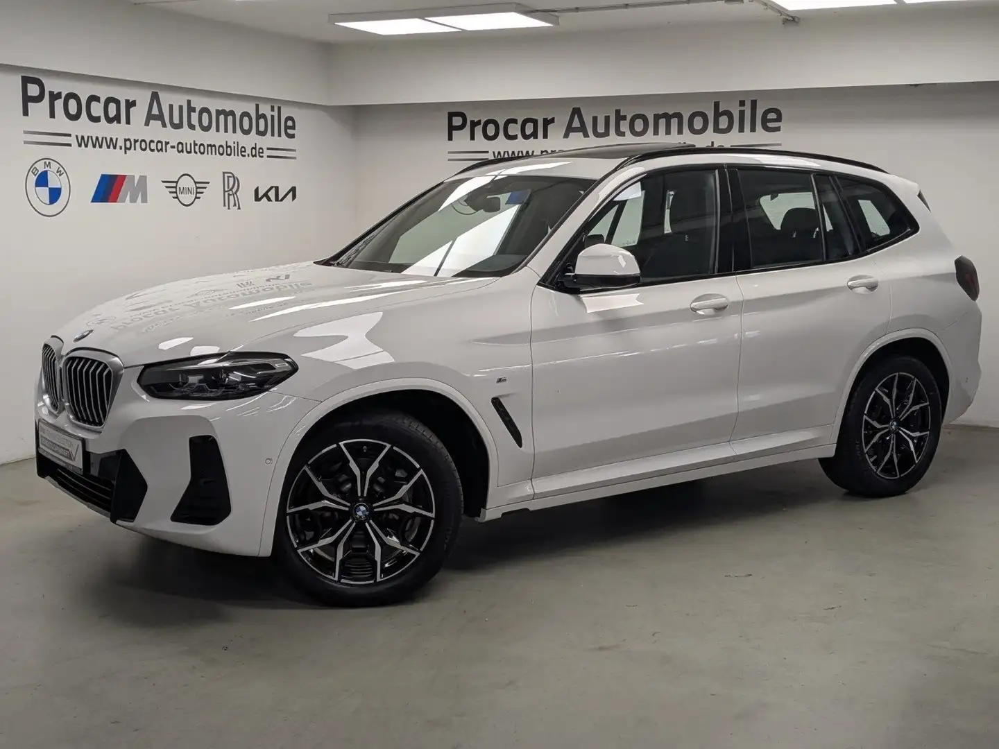 BMW X3 xDrive30d M Sport AHK Pano PA 19'' DAB LED Weiß - 2