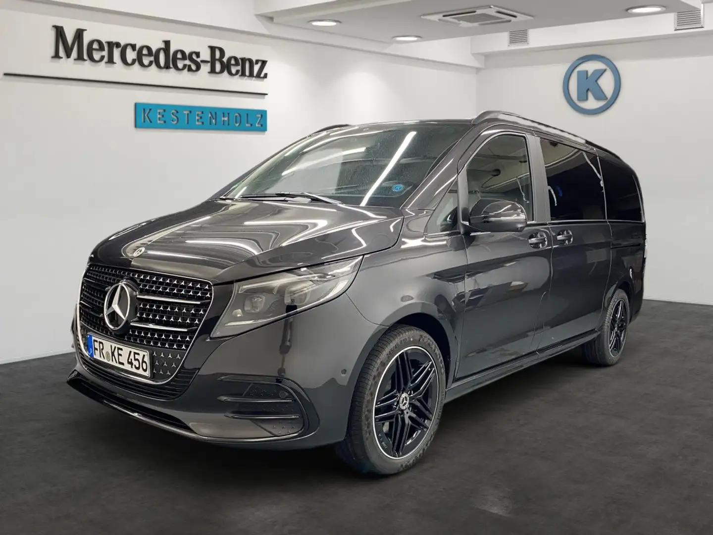 Mercedes-Benz V 300 d 4MATIC AVANTGARDE AHK+BURMEST+360°+DISTR Grau - 2