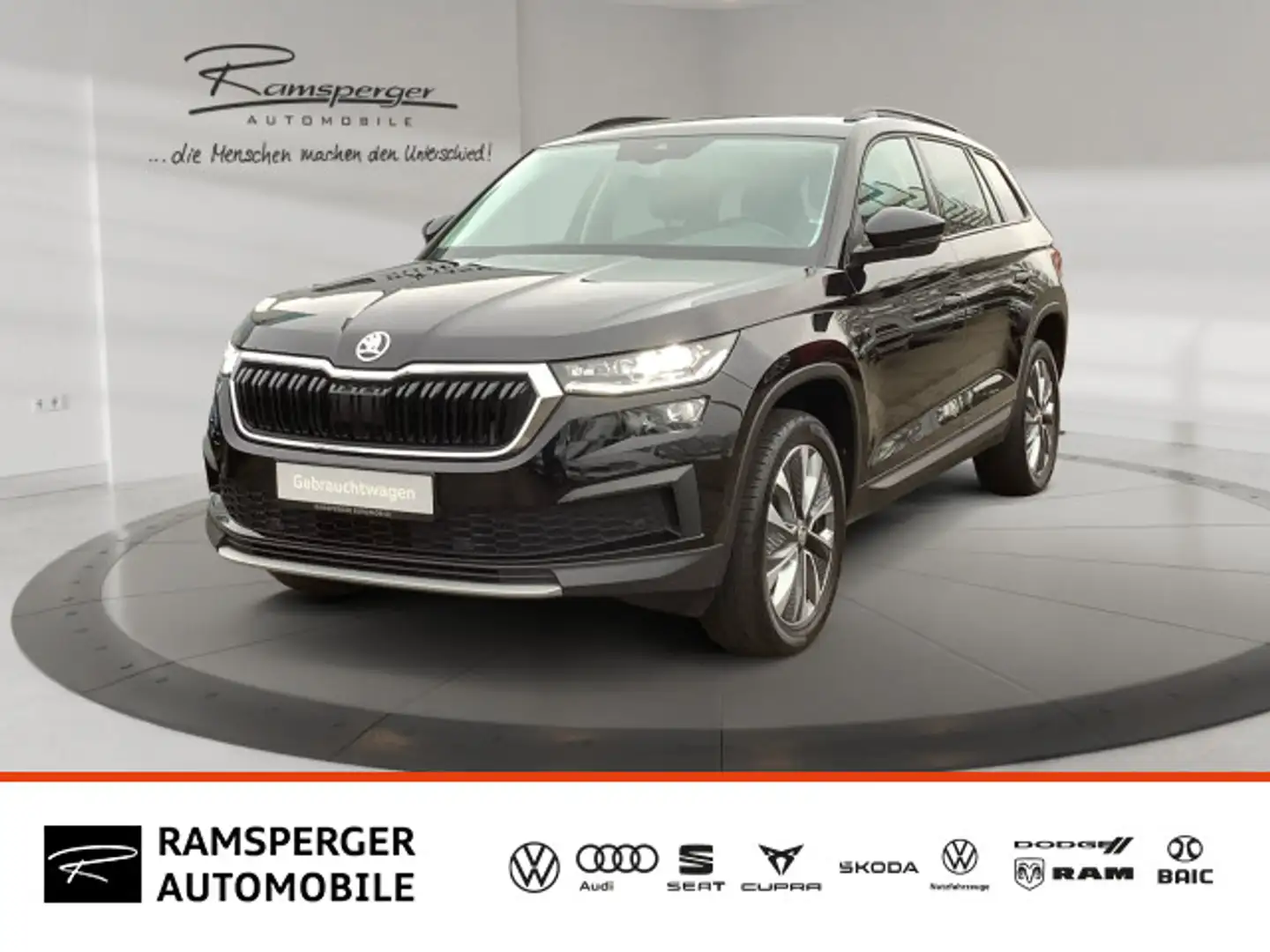 Skoda Kodiaq 2.0 TDI DSG Tour ACC Matrix Navi Standh. Schwarz - 1